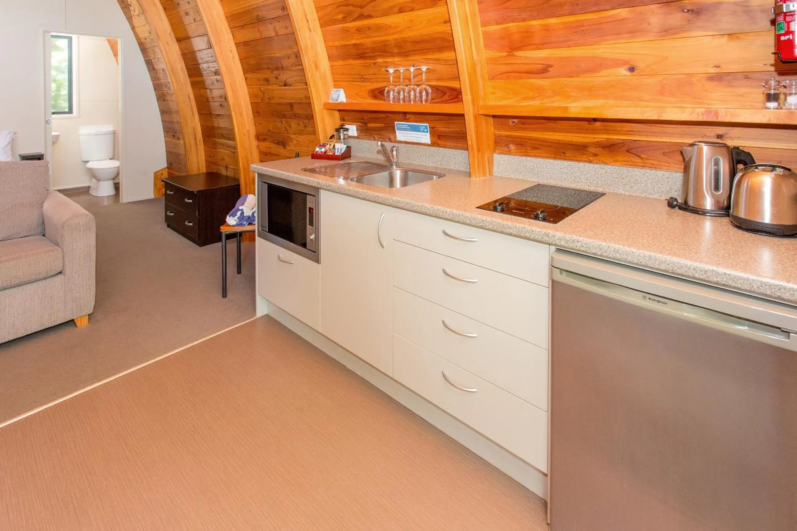 Shower in Hot Water Beach TOP 10 Holiday Park