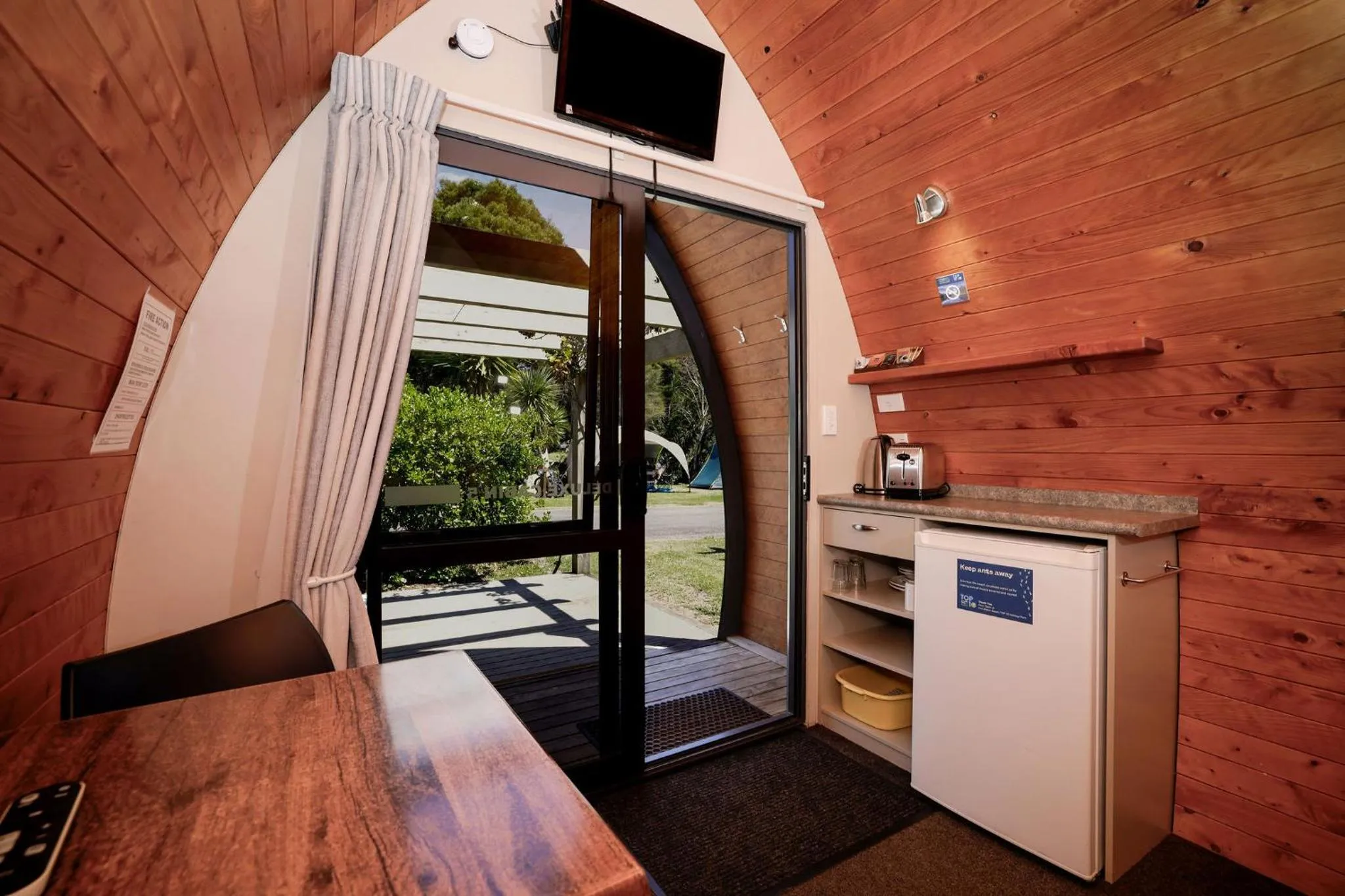 Kitchen or kitchenette in Hot Water Beach TOP 10 Holiday Park