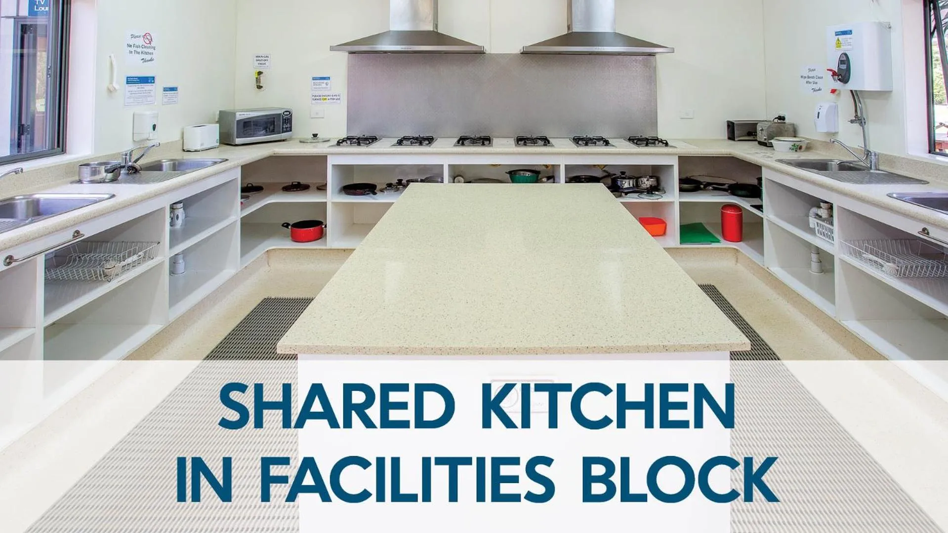 kitchen in Hot Water Beach TOP 10 Holiday Park