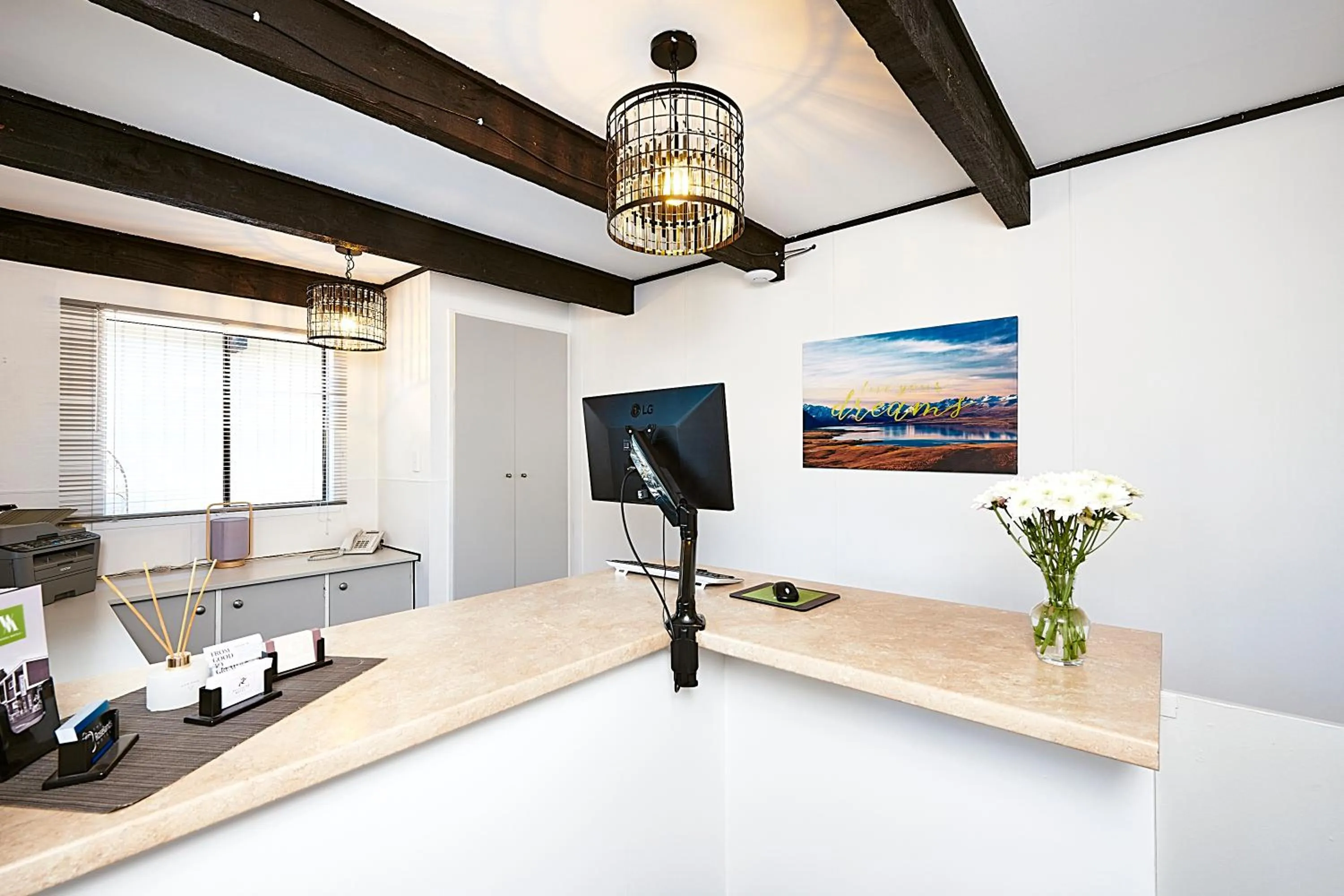 Lobby or reception in Rolleston Motel Thames - Wenzel Motels