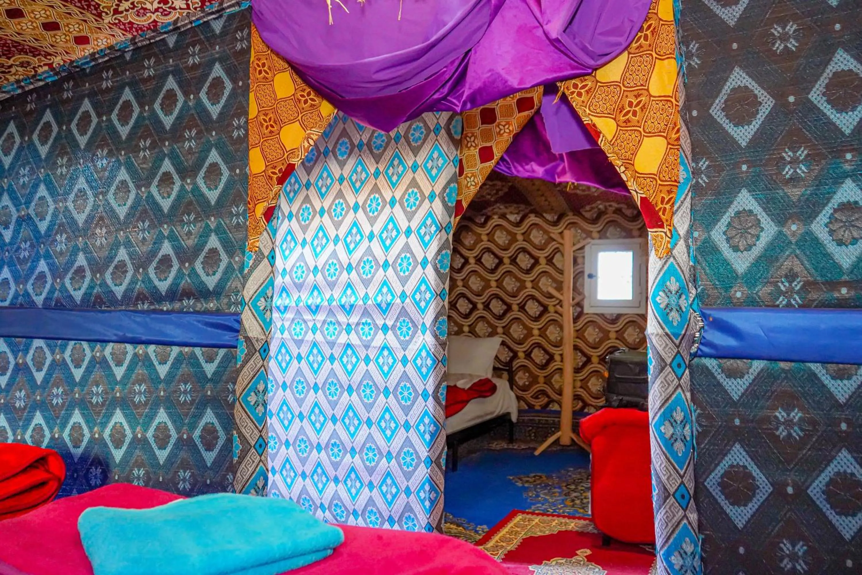 Bed in Mustapha Camp Merzouga