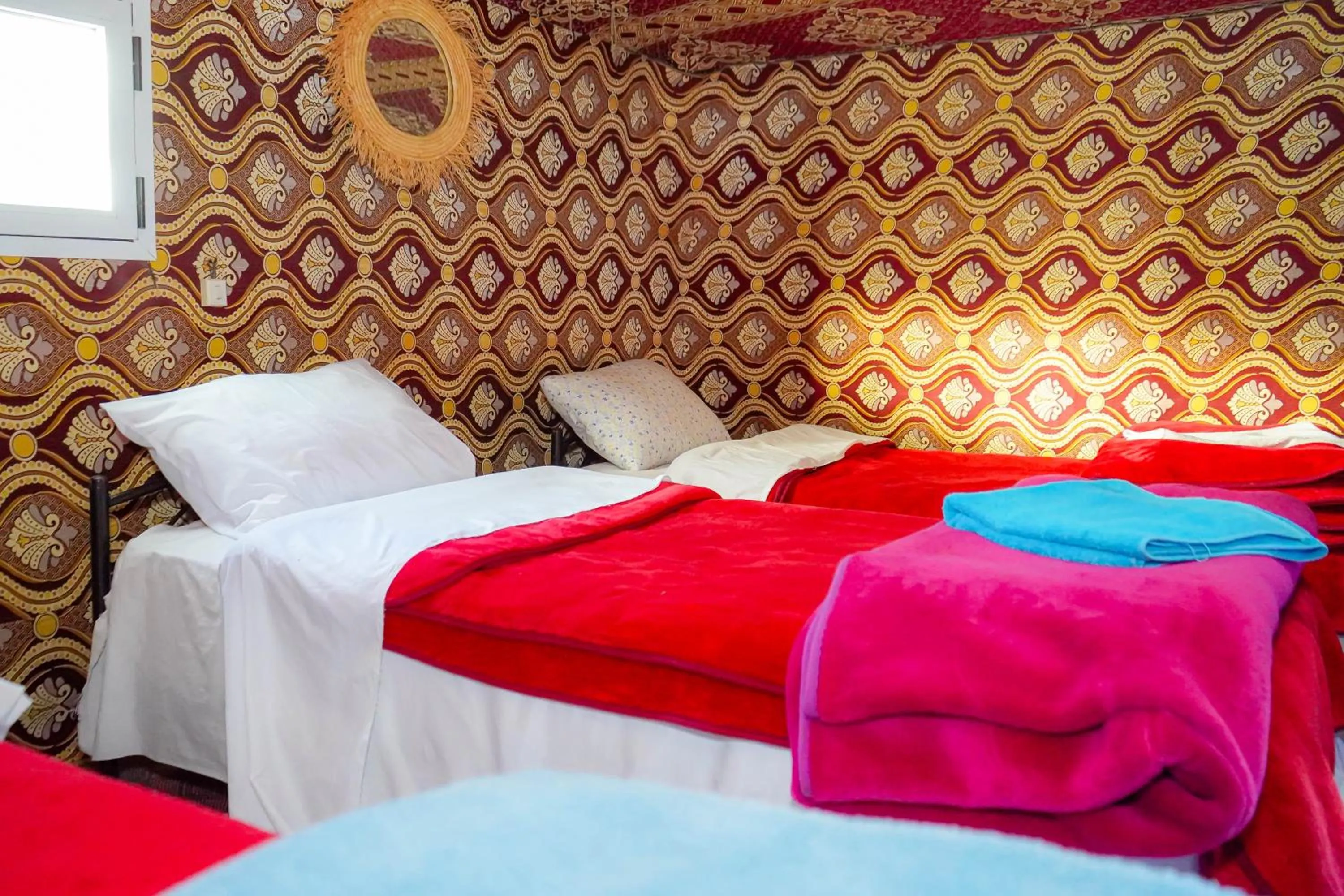 Bed in Mustapha Camp Merzouga