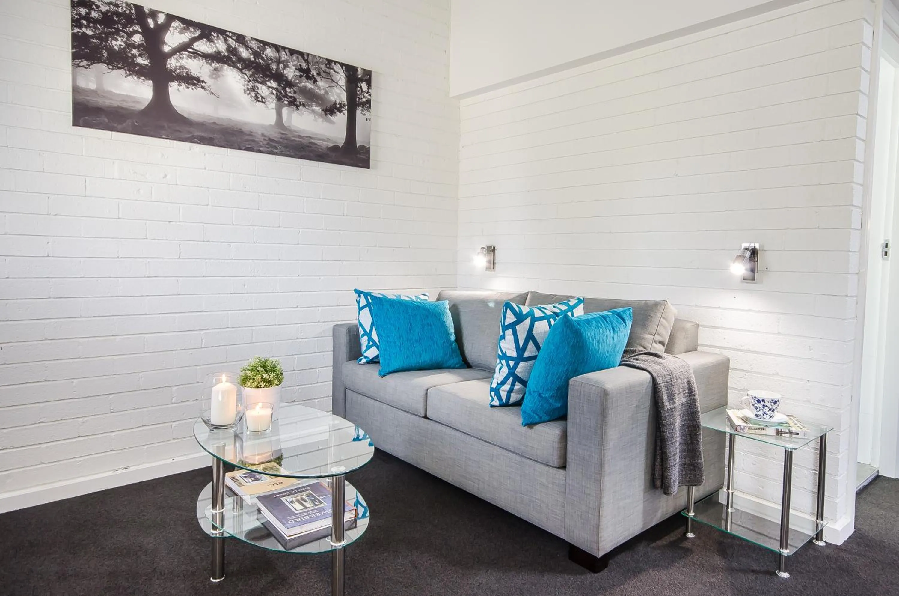Living room in Alpine Gables