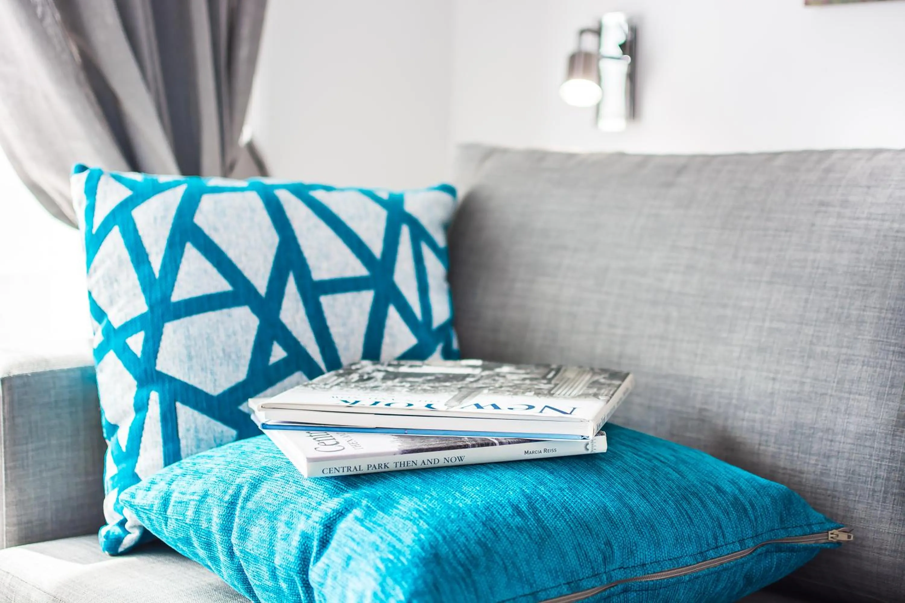 Living room in Alpine Gables