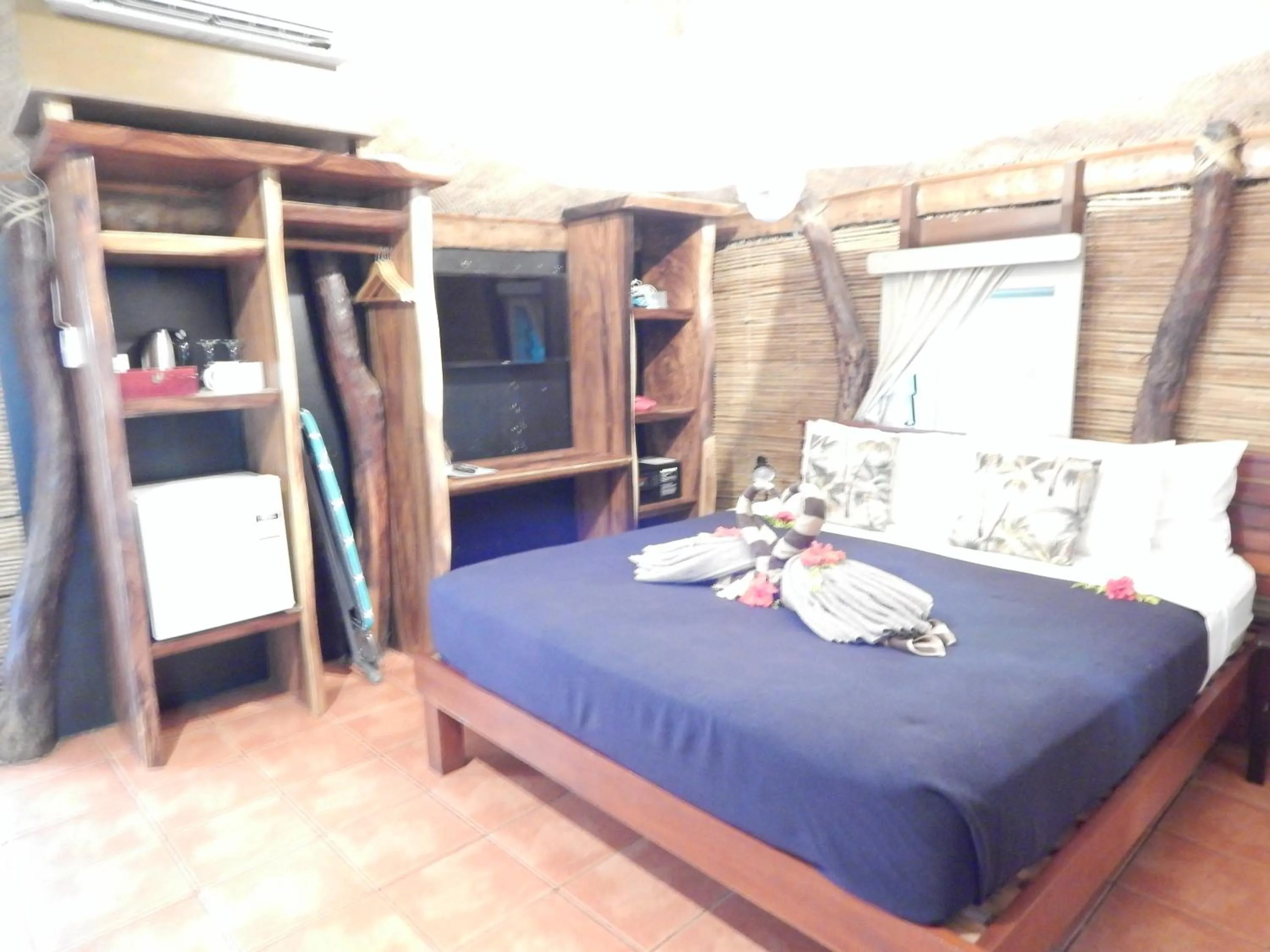 Bed in Octopus Resort