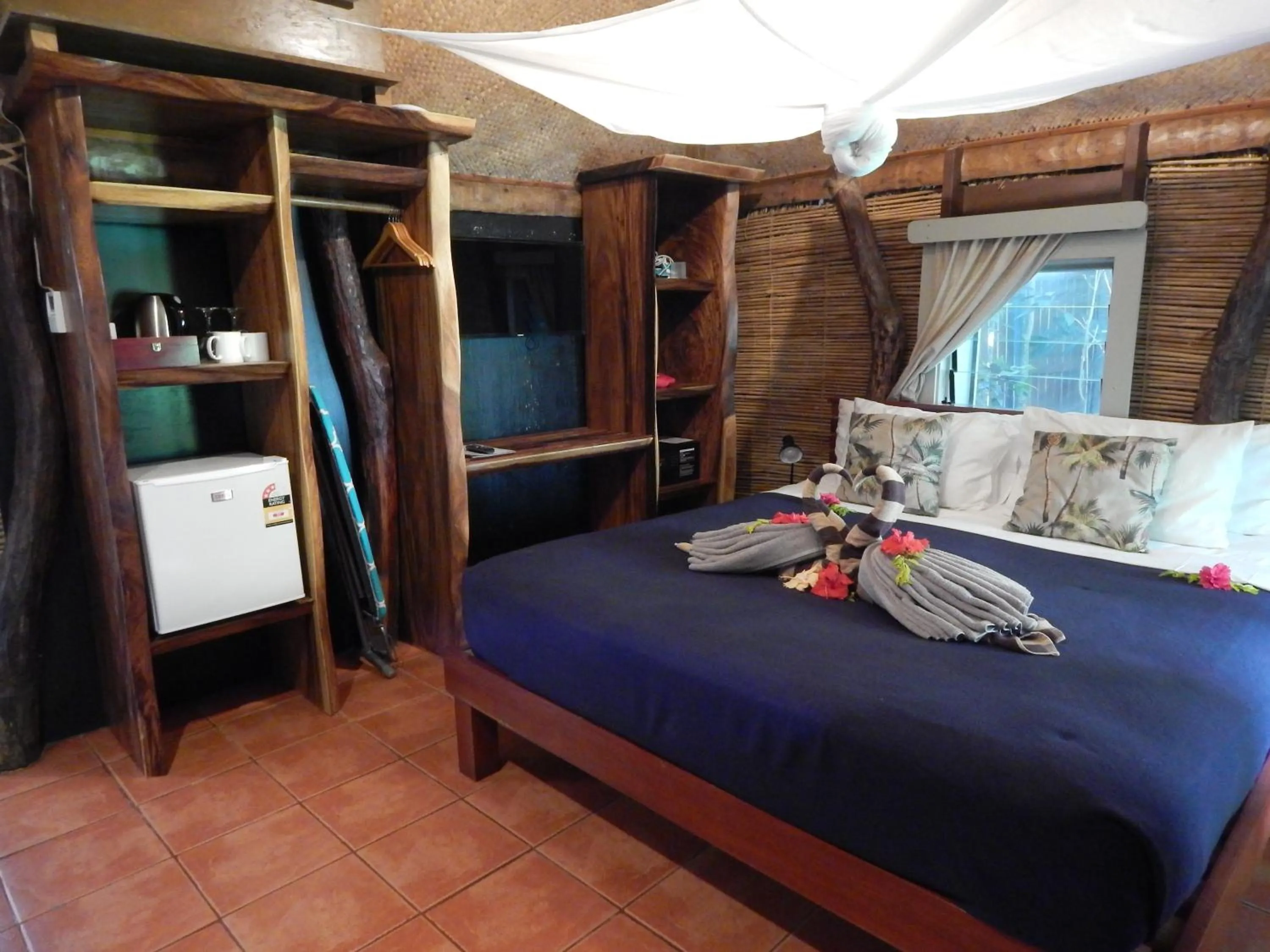 Bed in Octopus Resort