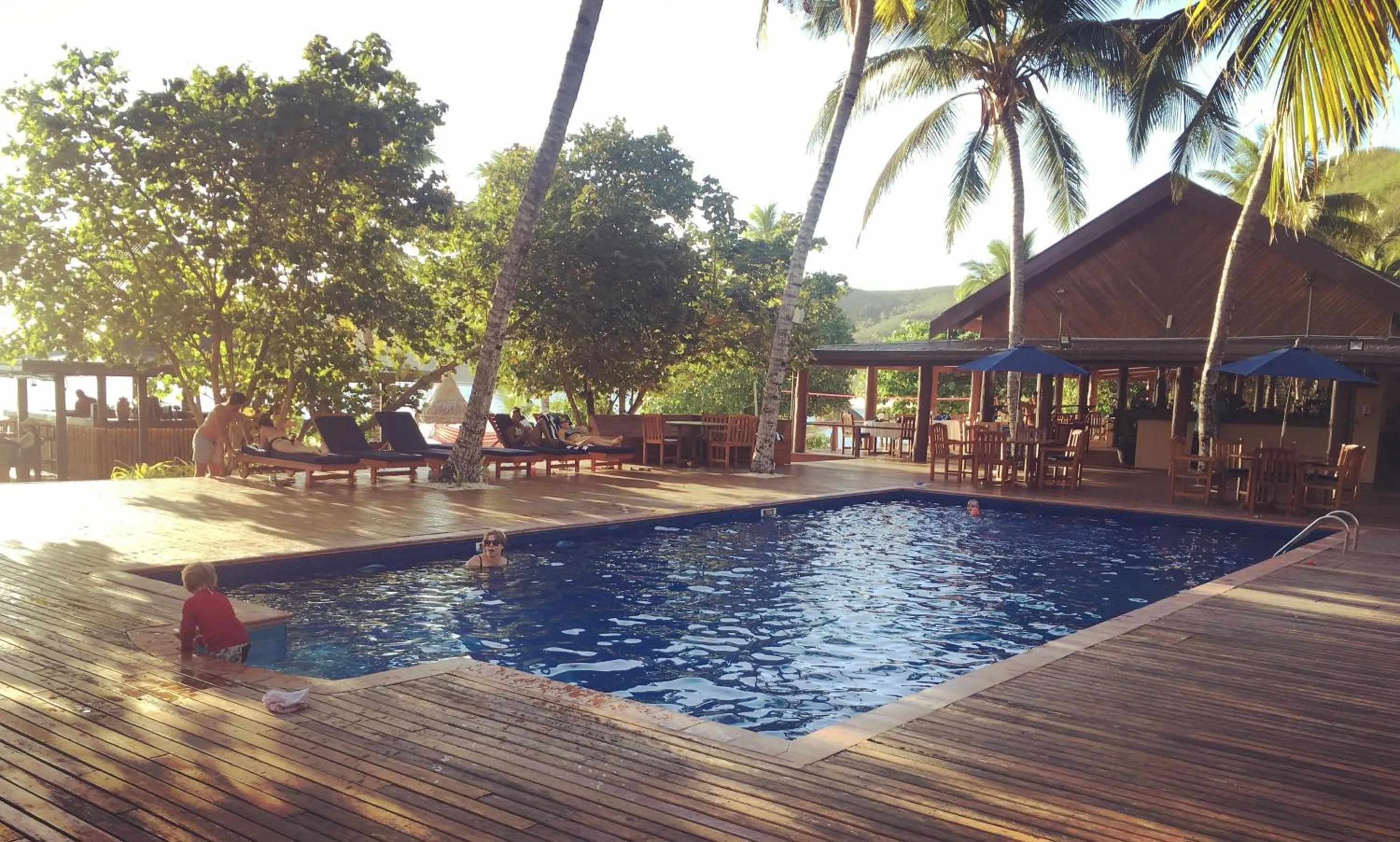 Swimming pool in Octopus Resort
