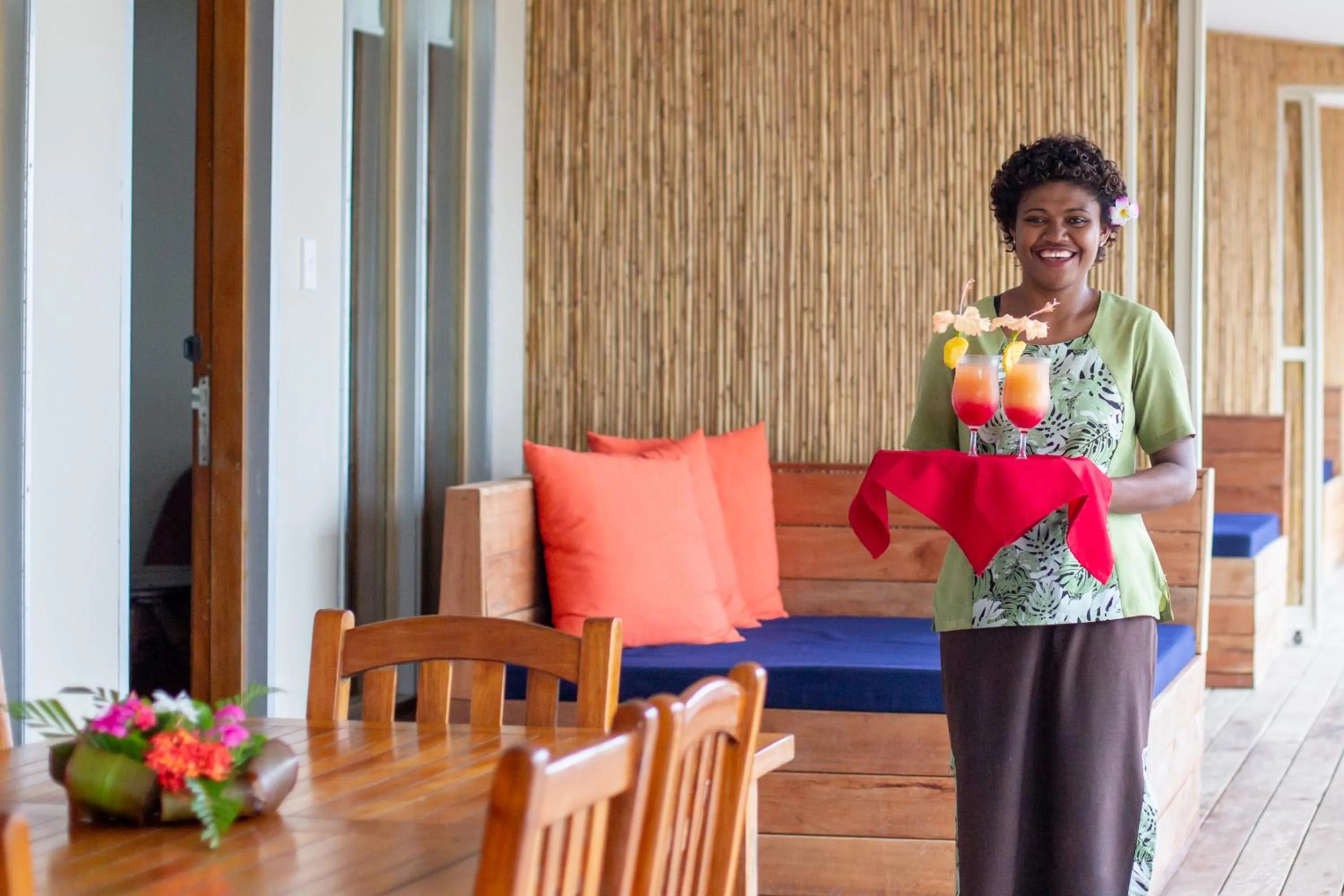 Staff in Octopus Resort