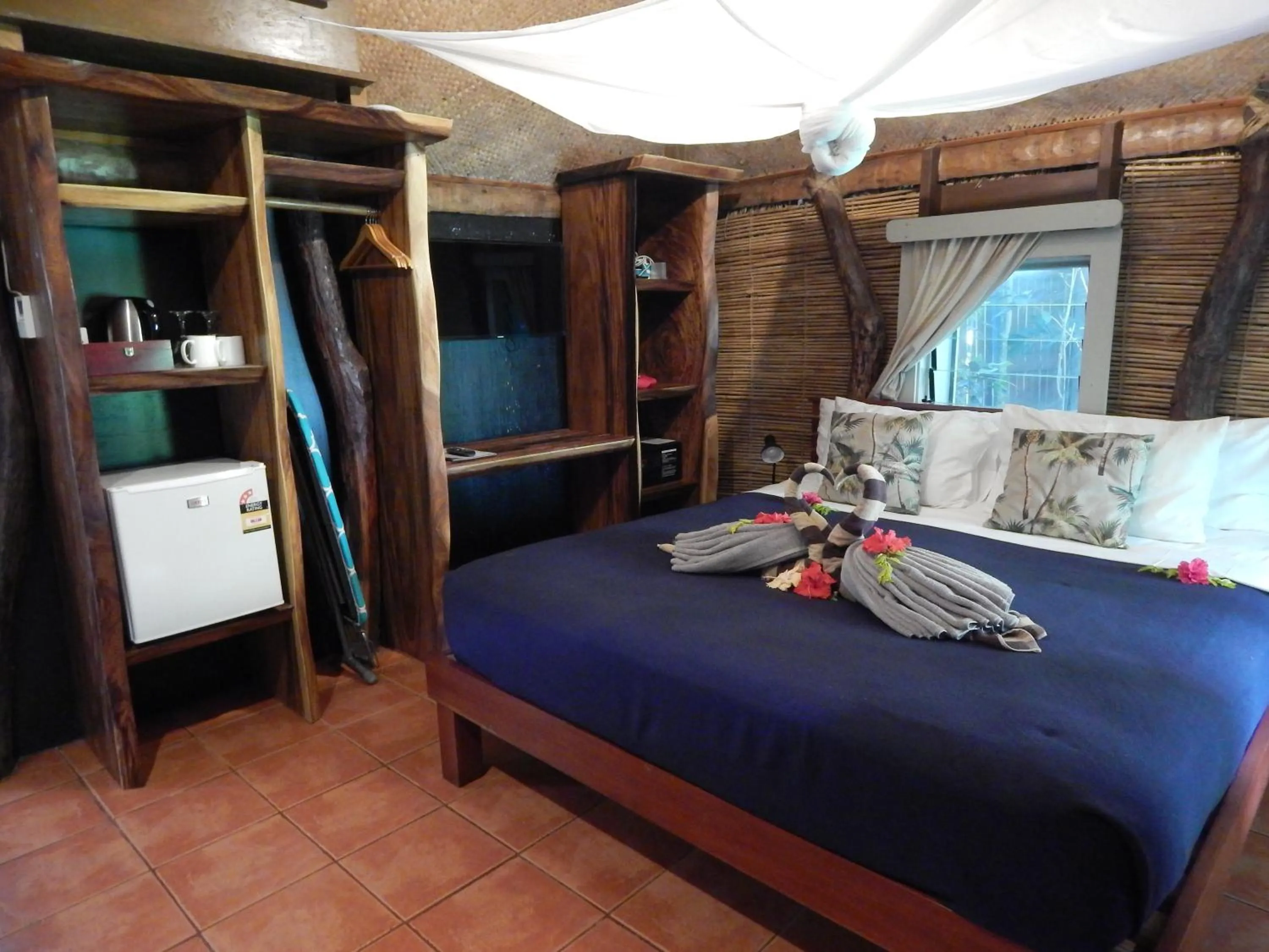 Bed in Octopus Resort