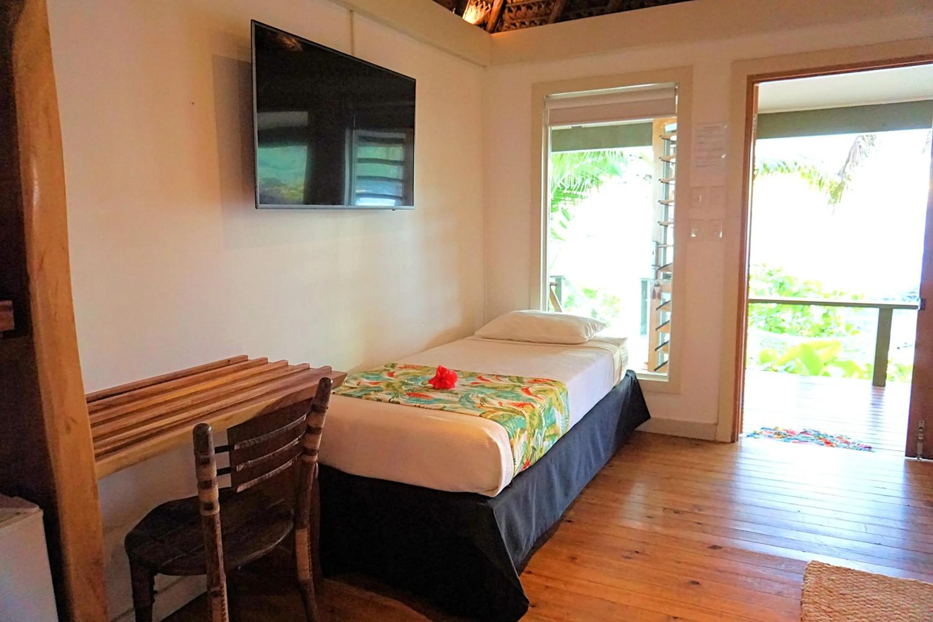 Bed in Octopus Resort