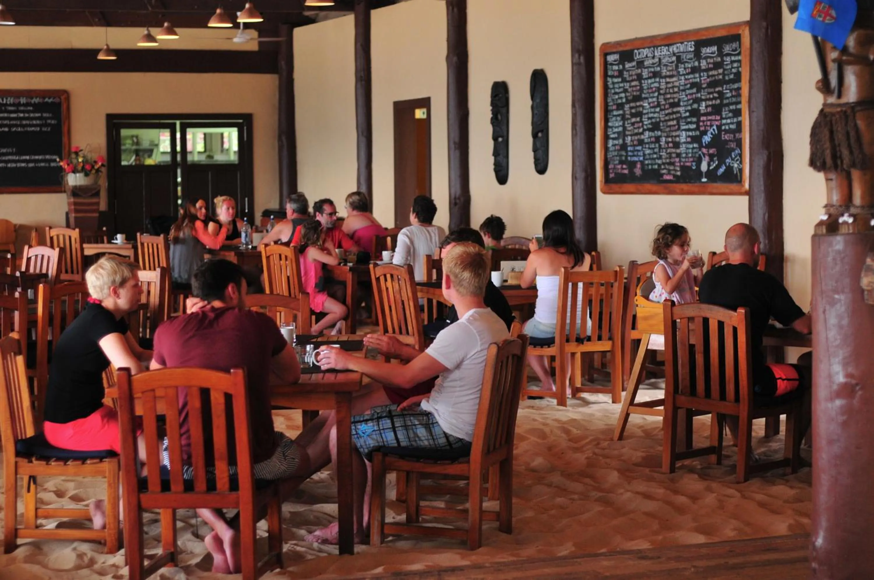 Breakfast in Octopus Resort