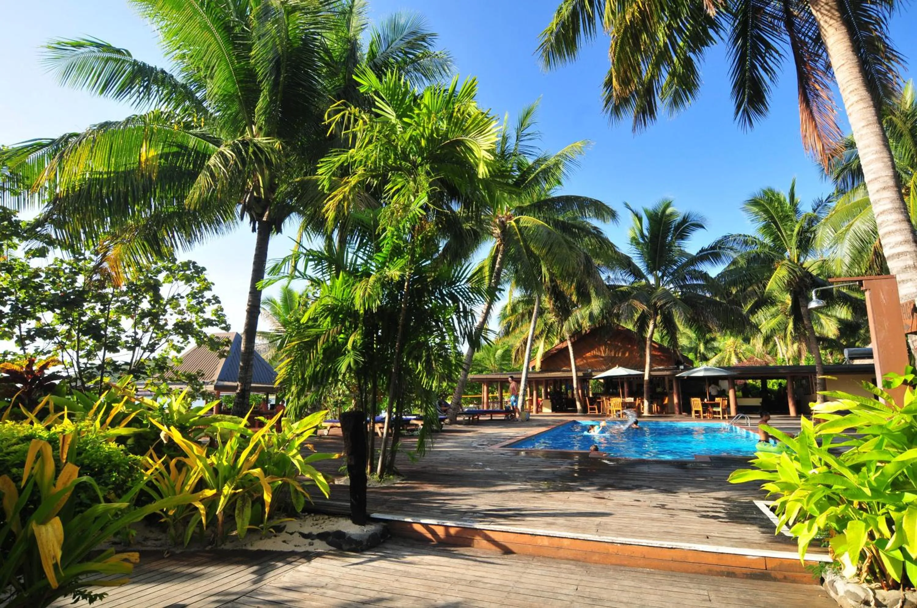 Swimming pool in Octopus Resort