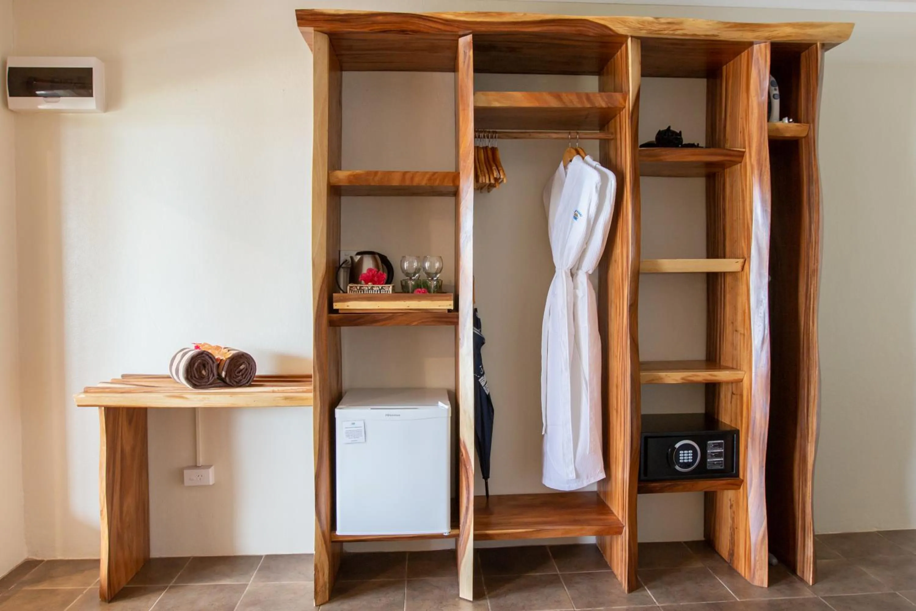 wardrobe in Octopus Resort