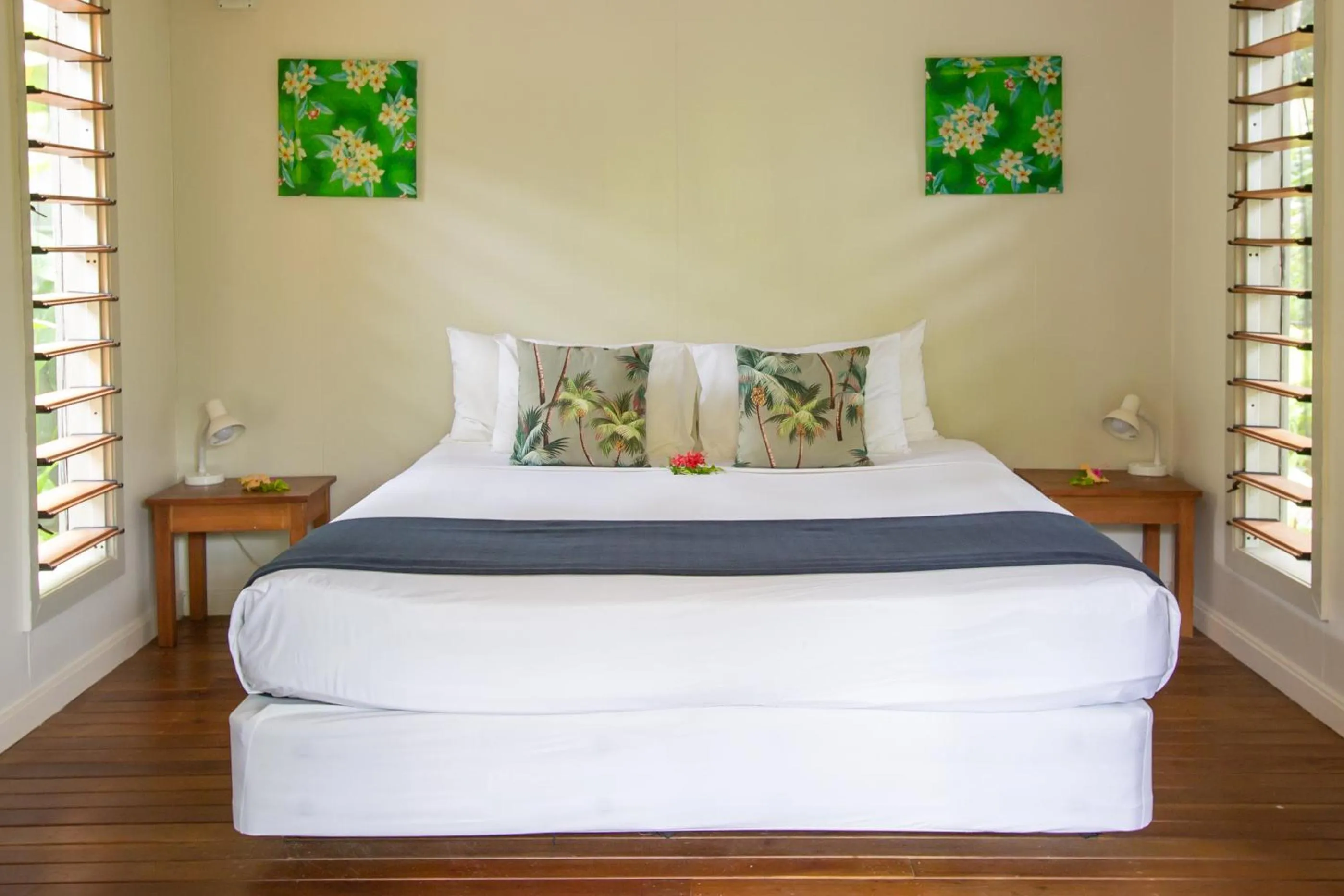 Bed in Octopus Resort