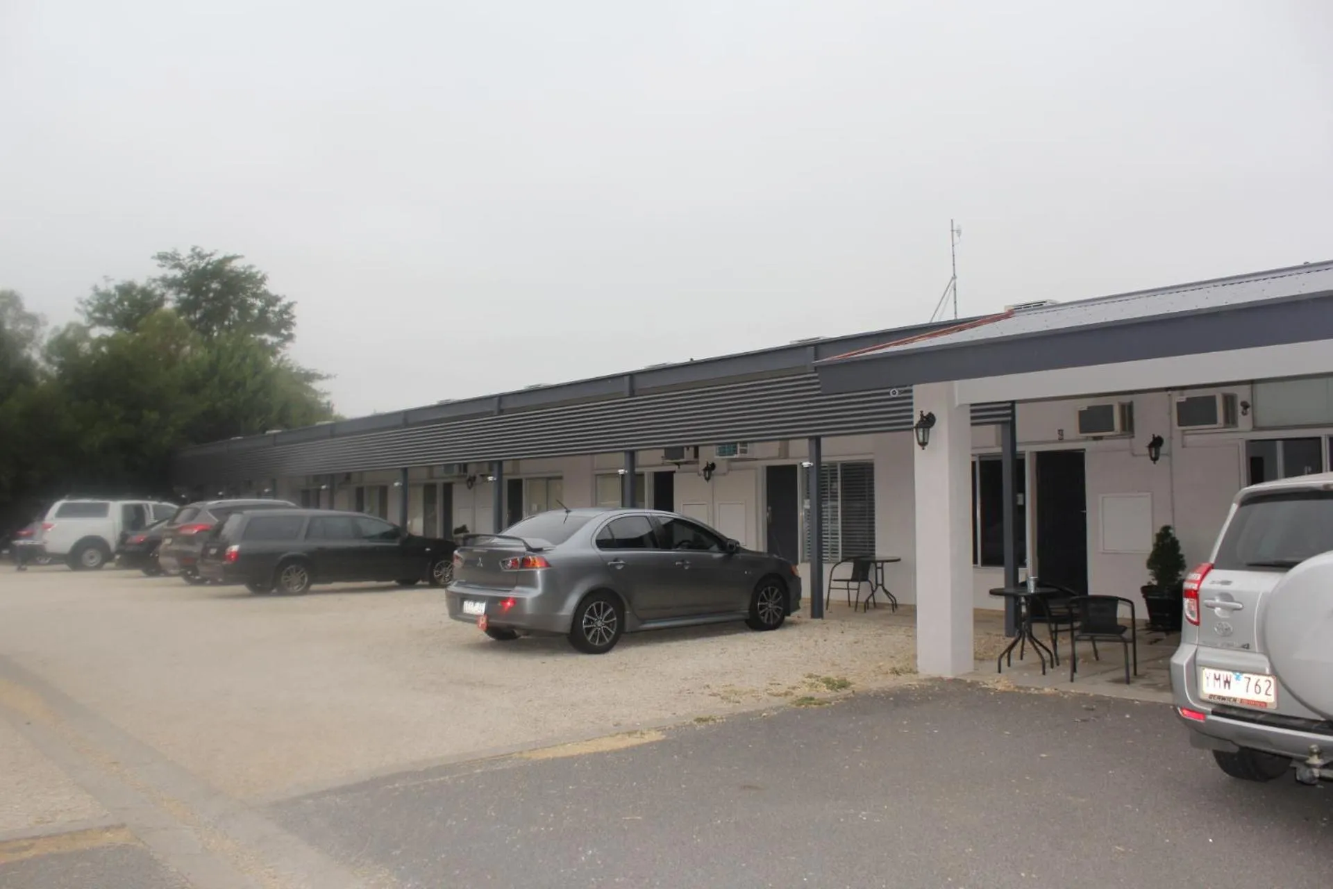 Property building in Motel24Seven and Apartments