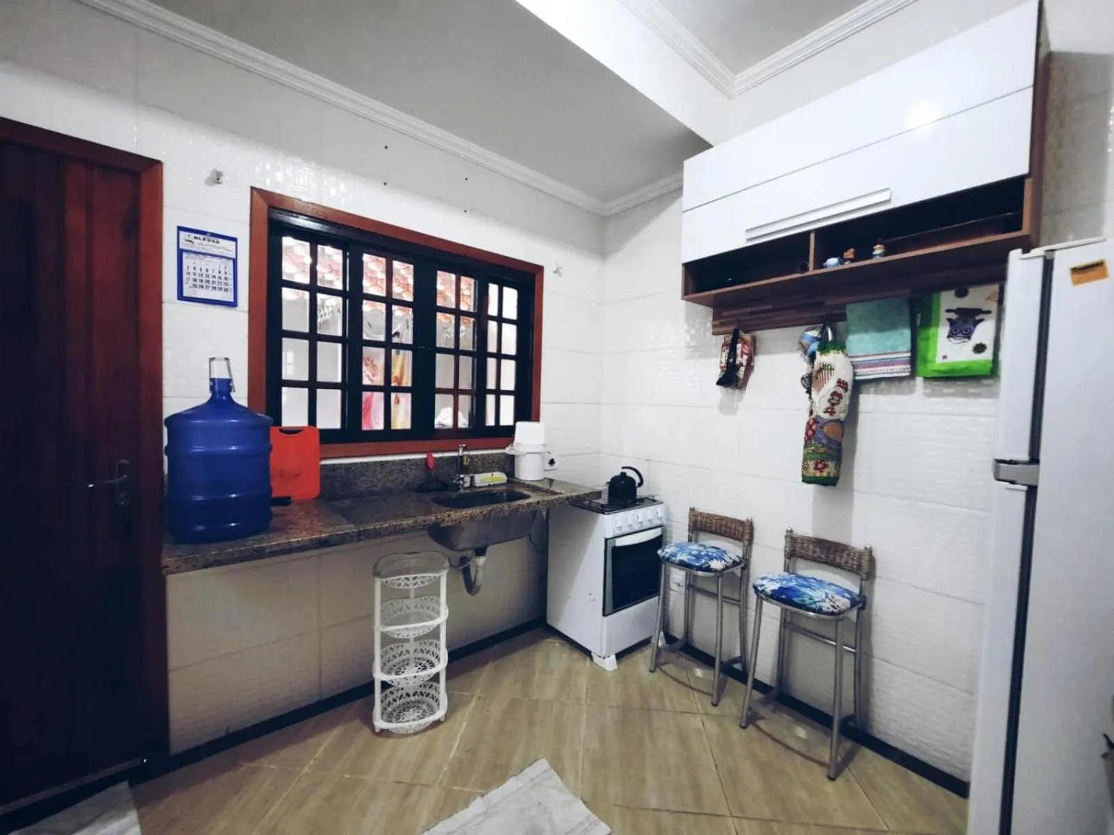 Kitchen or kitchenette in Sobrado Família Maranduba Ubatuba