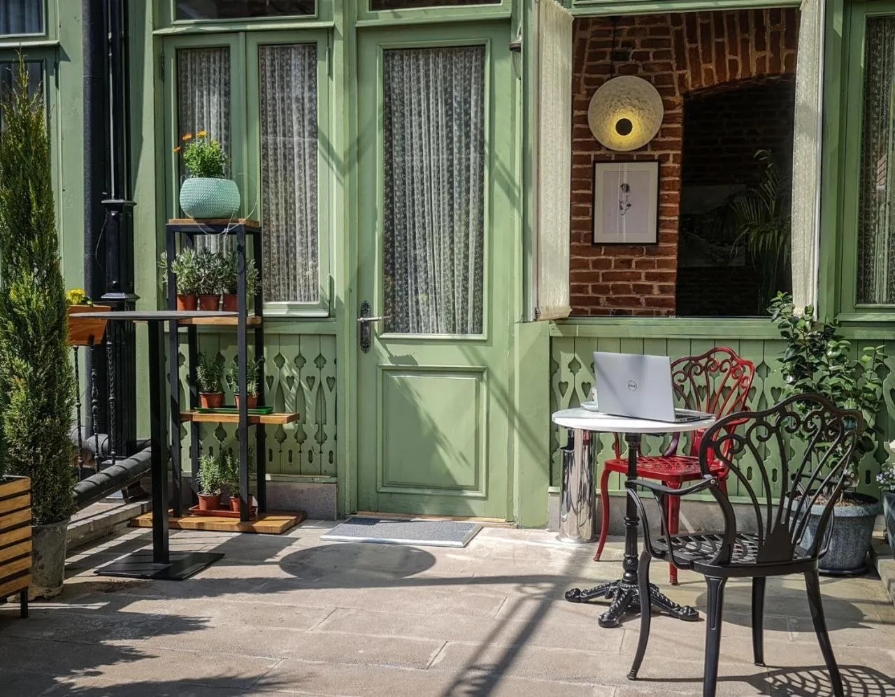 Patio in Arts Hotel Tbilisi