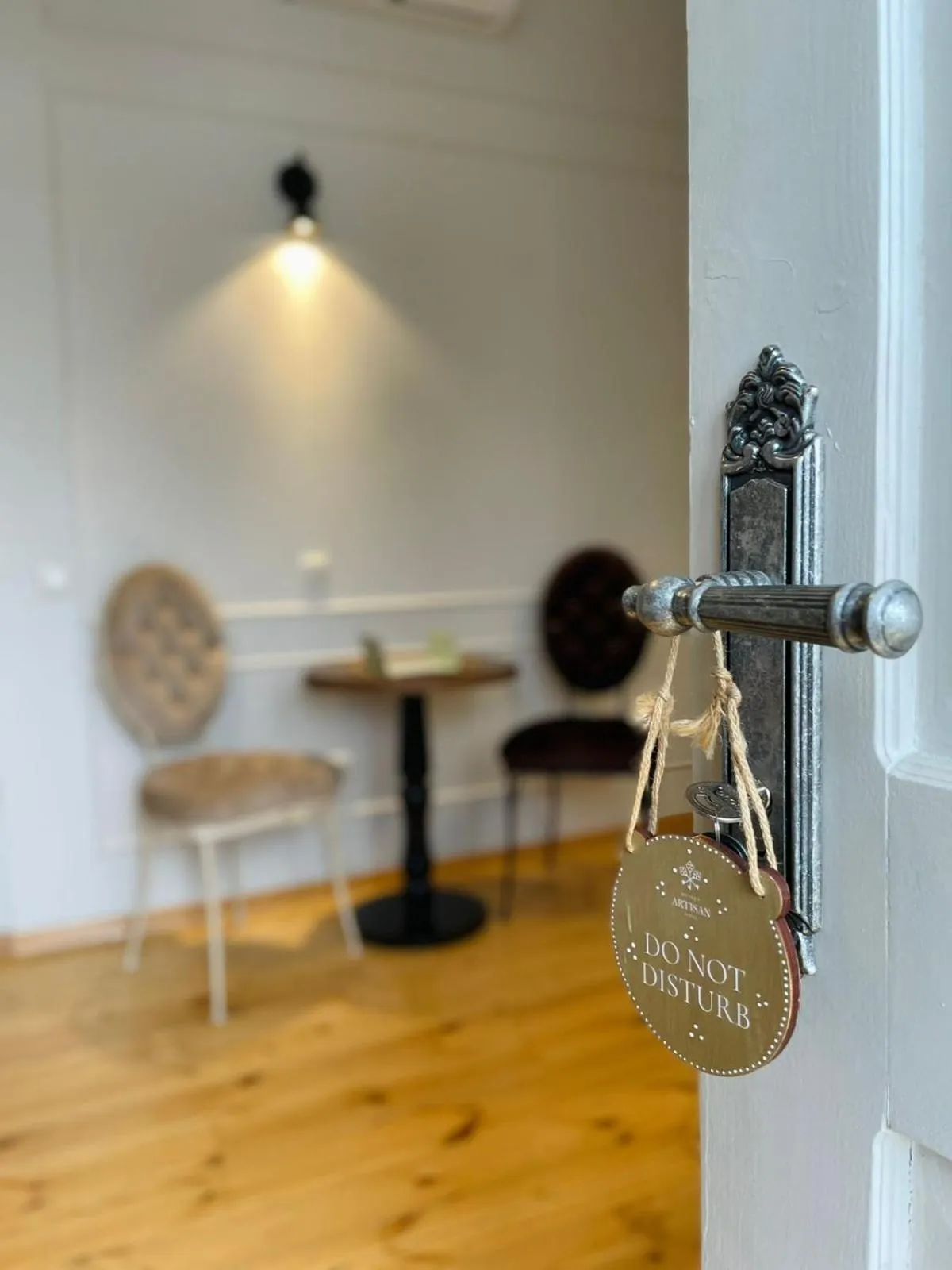 Decorative detail in Artisan Boutique Hotel & Gallery