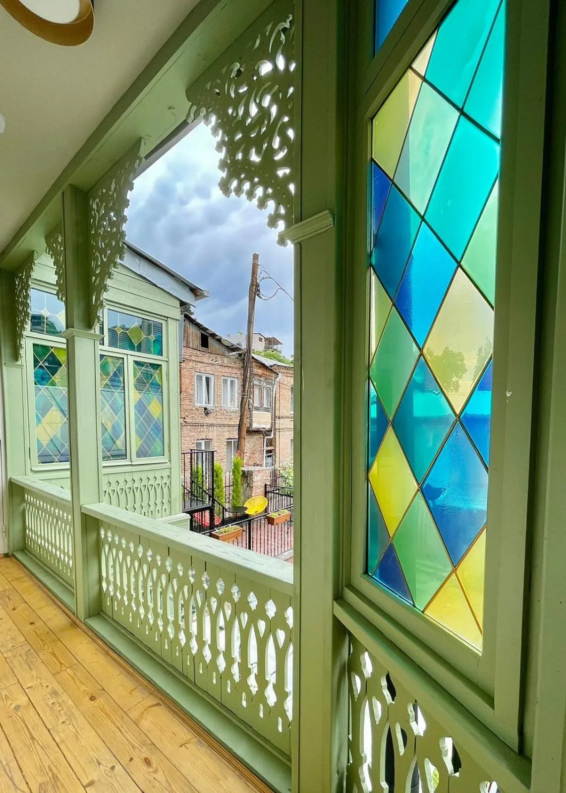 Decorative detail in Artisan Boutique Hotel & Gallery