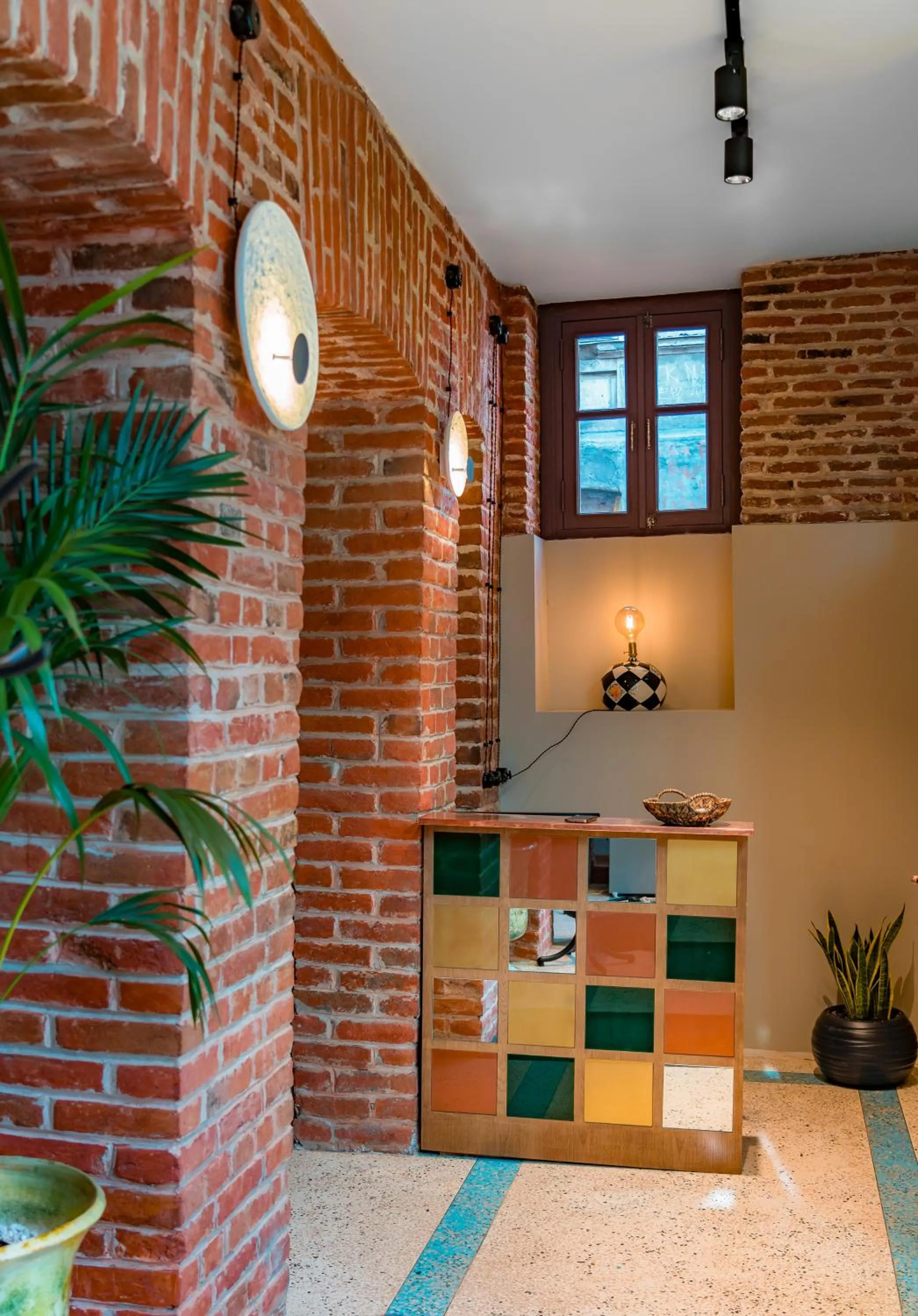 Lobby or reception in Artisan Boutique Hotel & Gallery