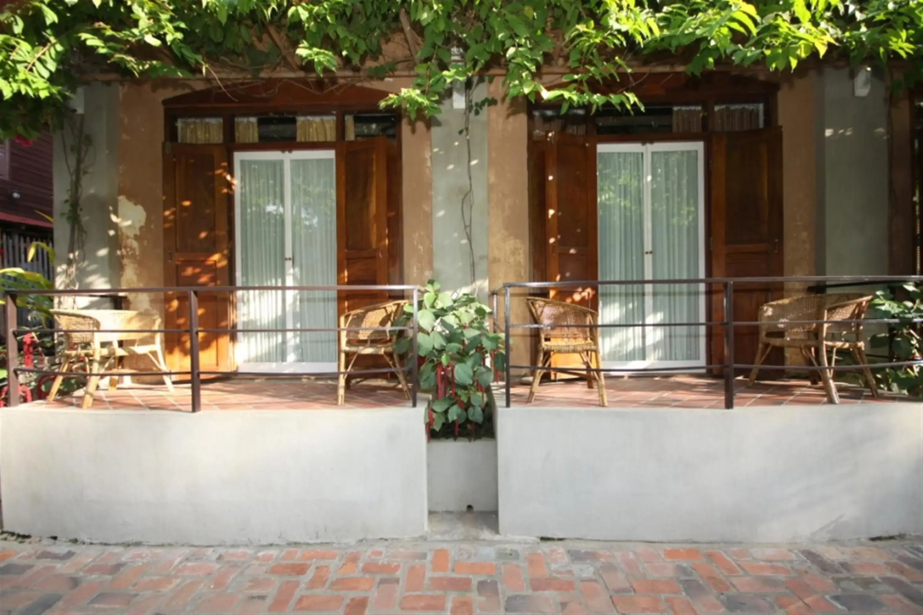Facade/entrance in Sala Prabang Hotel Facade/entrance in Sala Prabang Hotel