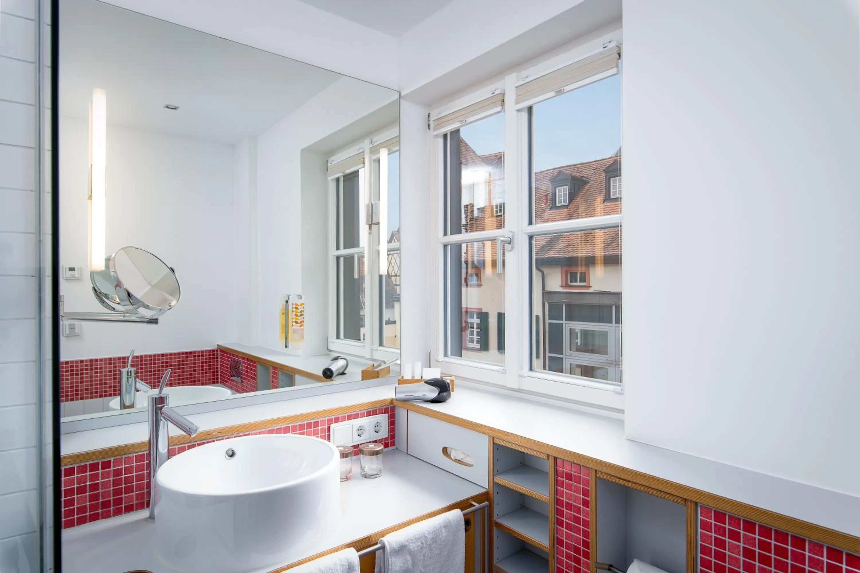 Bathroom in Hotel Nepomuk