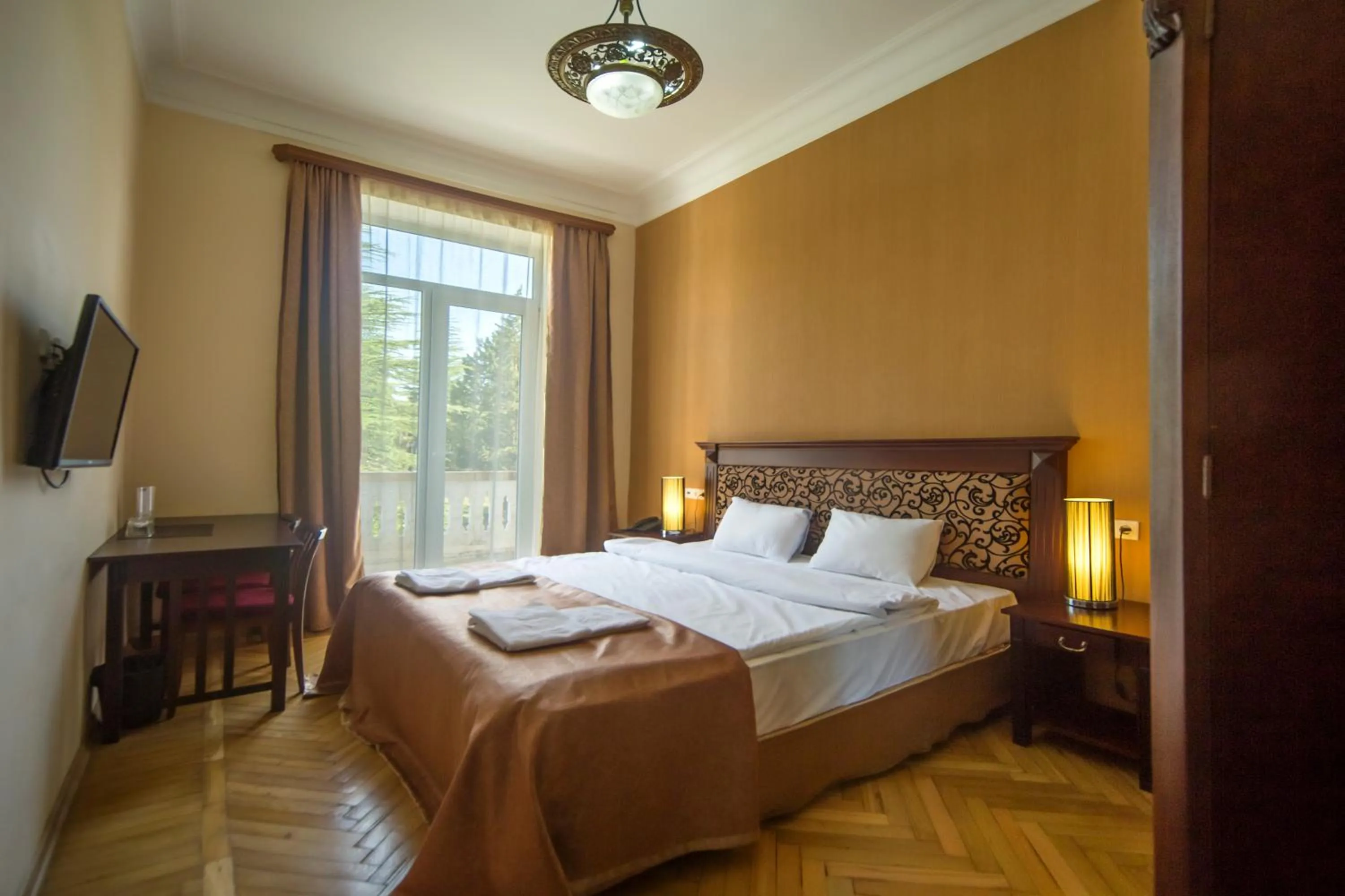 Bedroom, Bed in Legends Tskaltubo Spa Resort