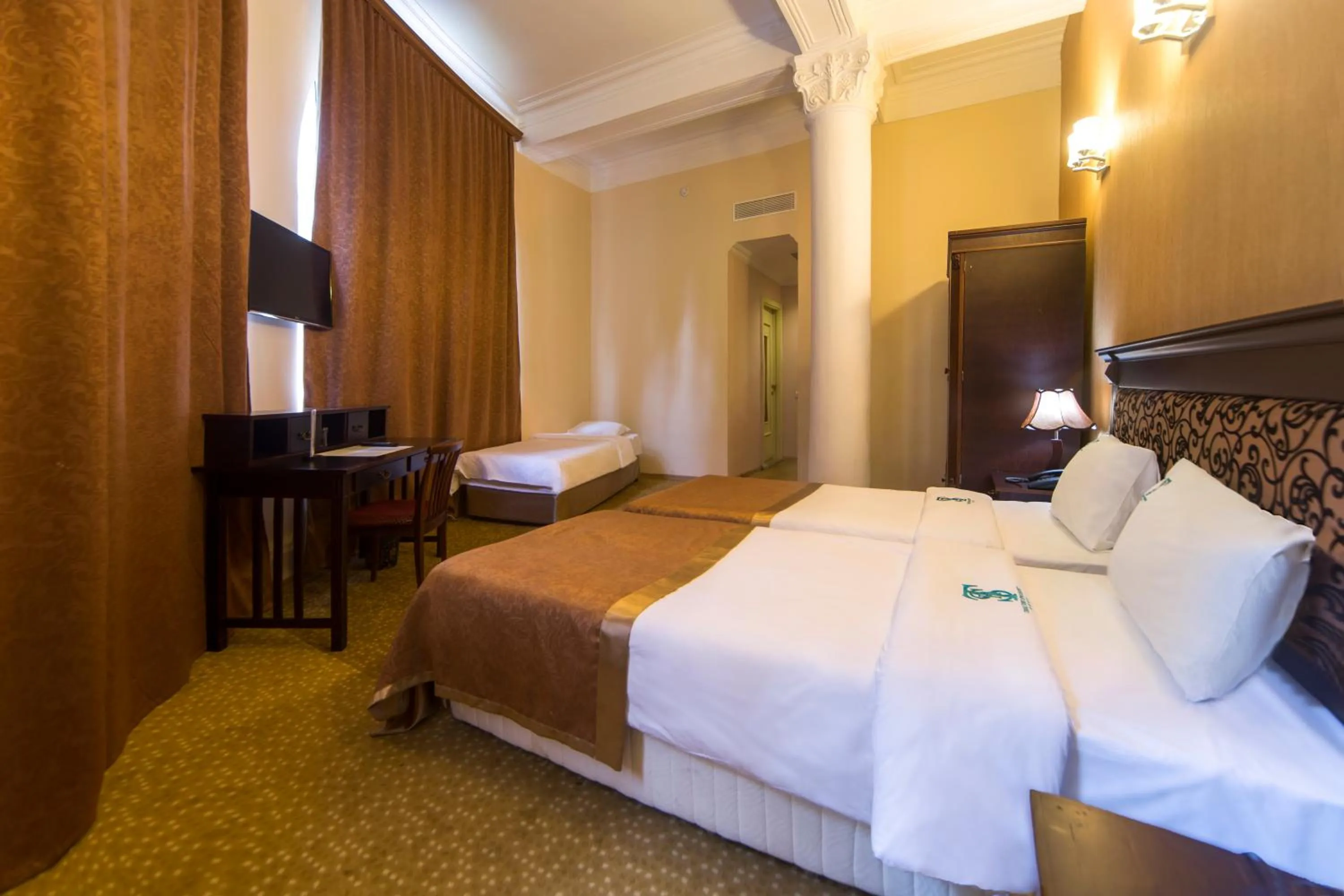 Bedroom, Bed in Legends Tskaltubo Spa Resort