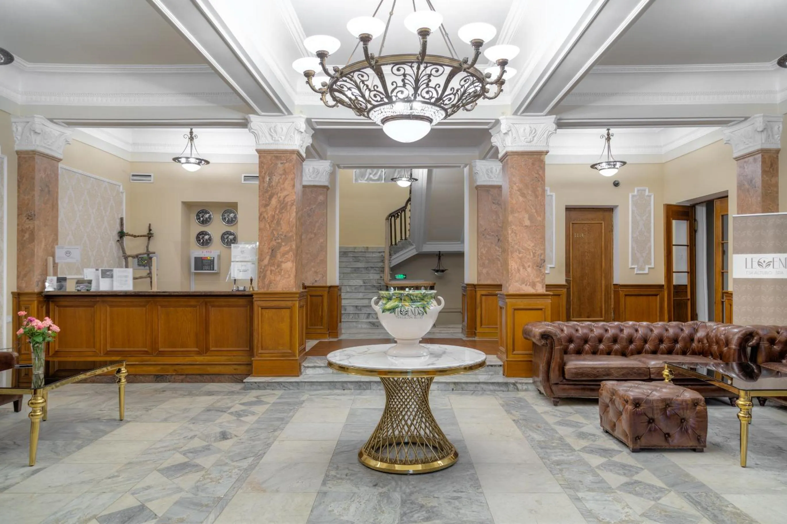 Lobby or reception in Legends Tskaltubo Spa Resort