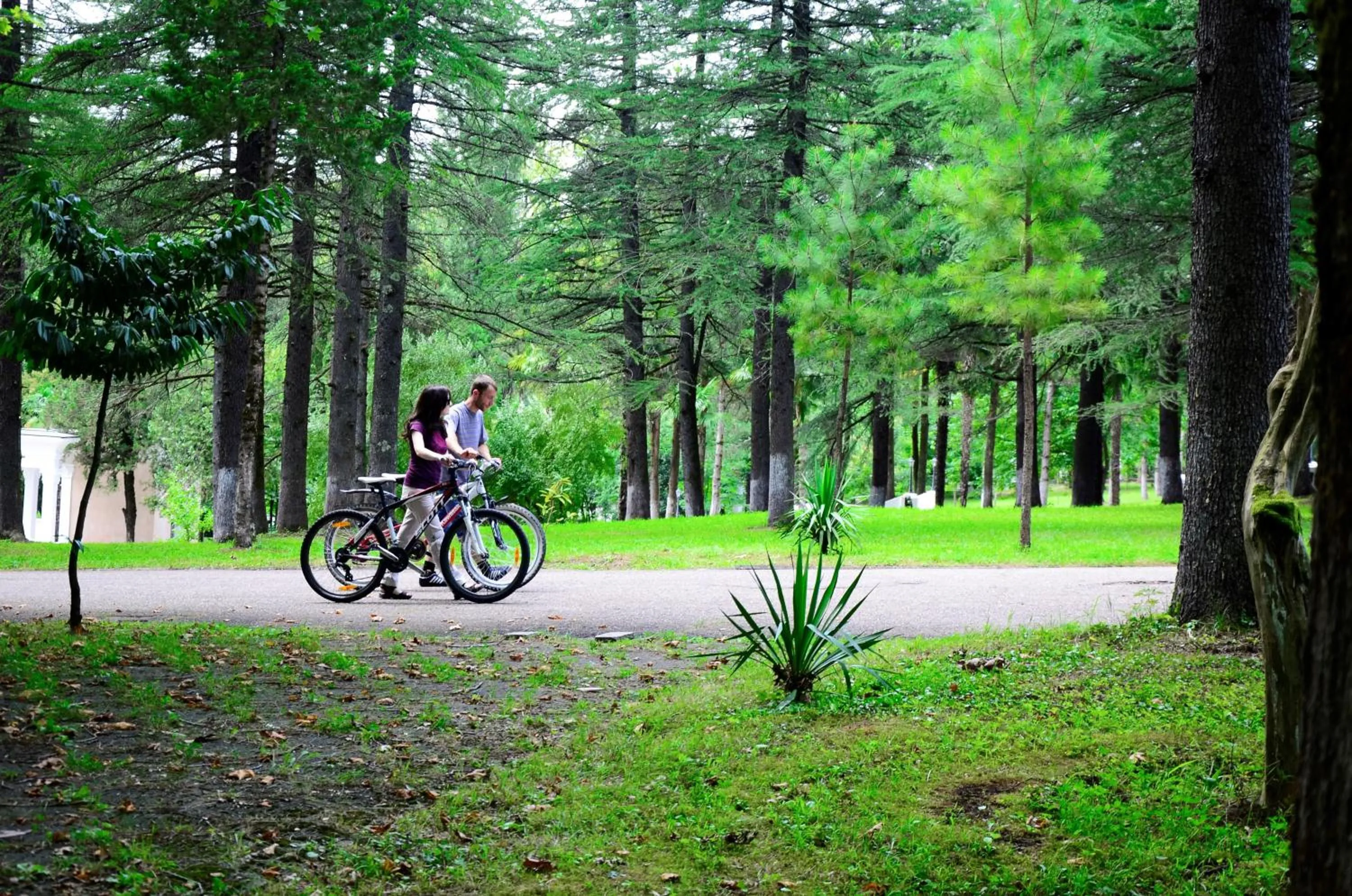 Cycling in Legends Tskaltubo Spa Resort
