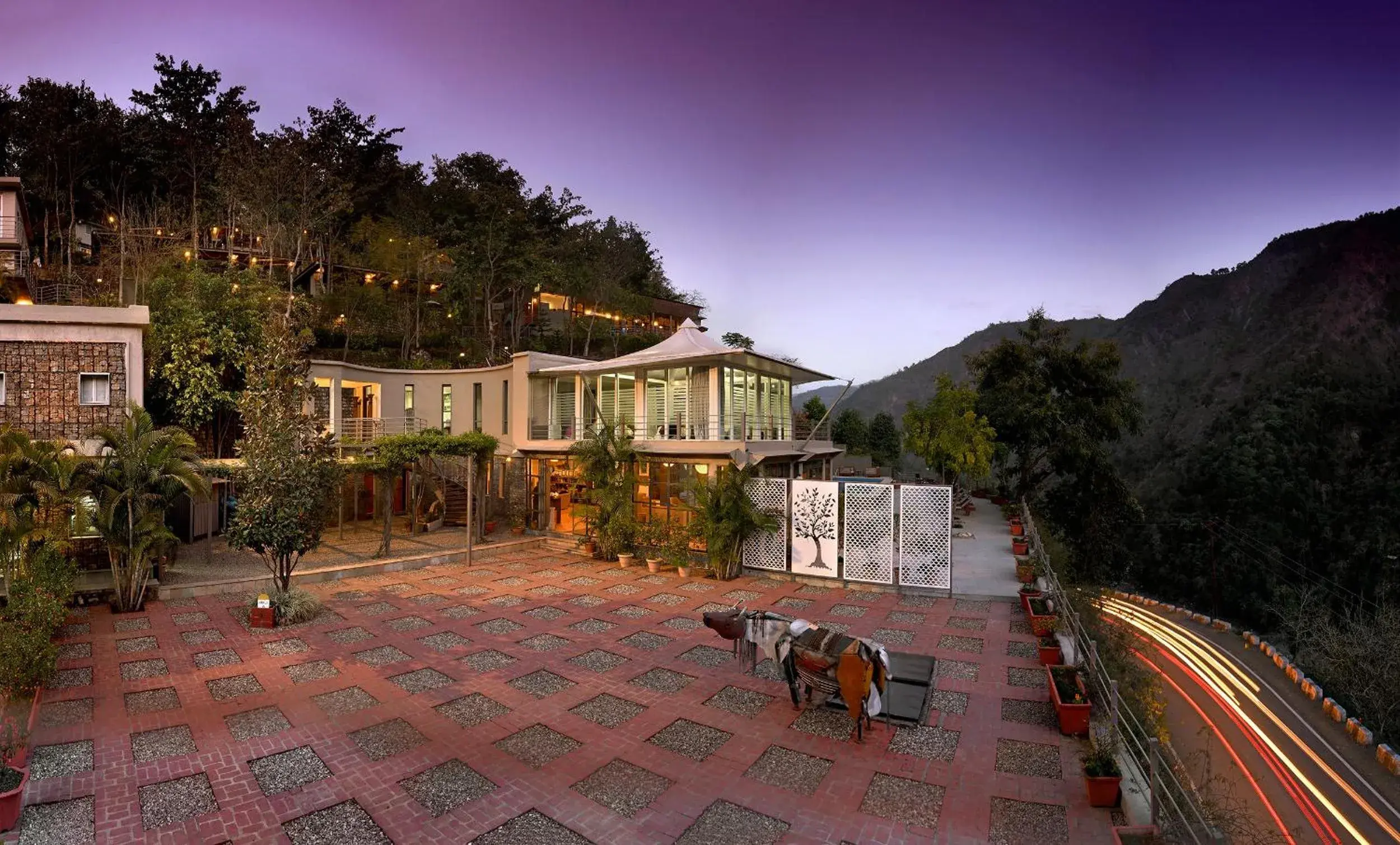 Facade/entrance in Atali Ganga Resort, Rishikesh Facade/entrance in Atali Ganga Resort, Rishikesh