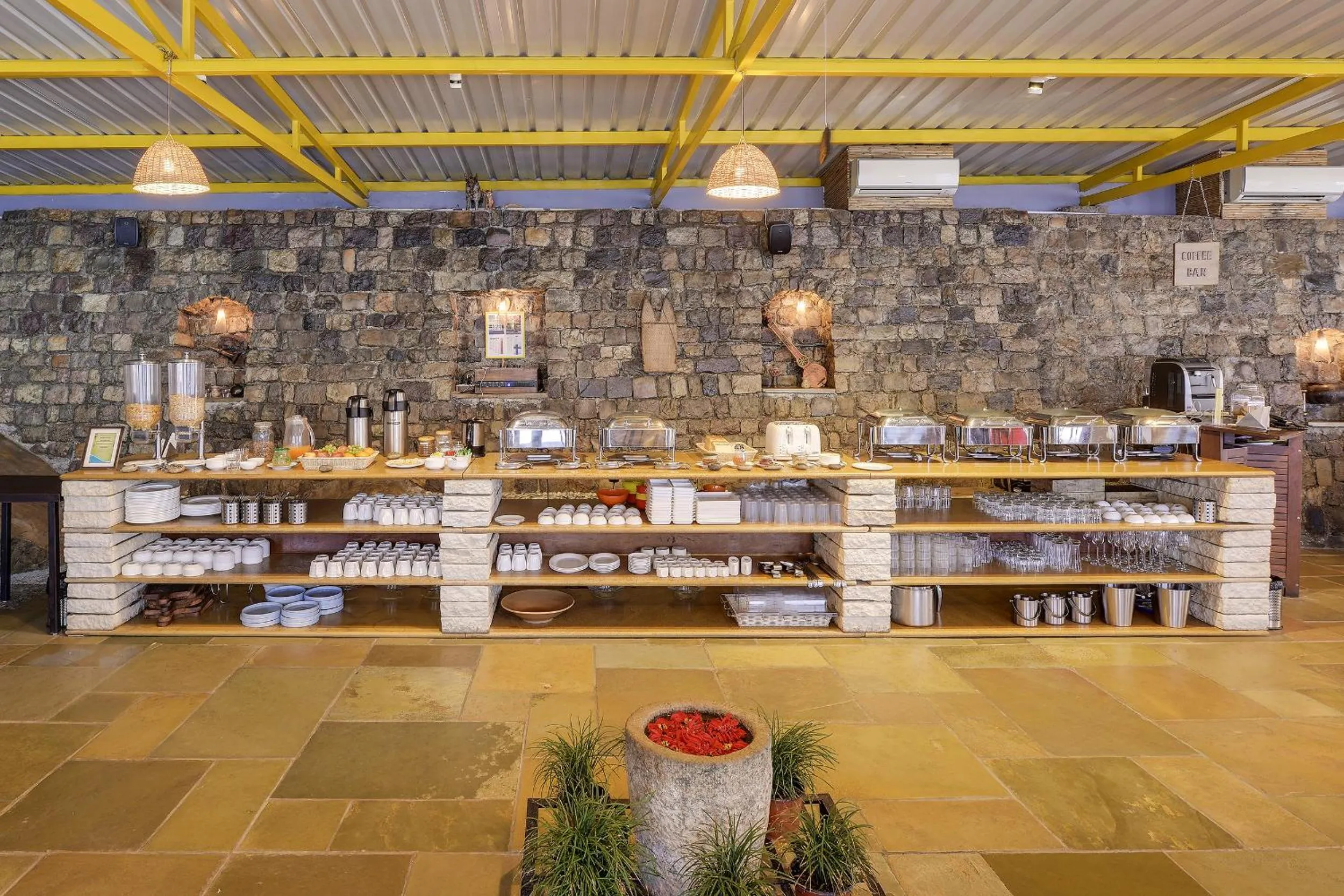 Restaurant/places to eat in Atali Ganga Resort, Rishikesh