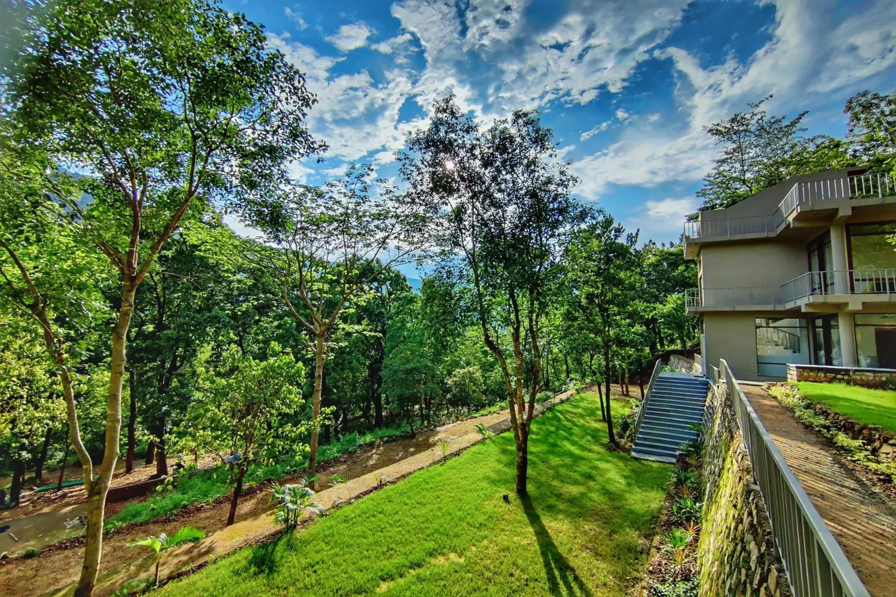 Property building in Atali Ganga Resort, Rishikesh Property building in Atali Ganga Resort, Rishikesh