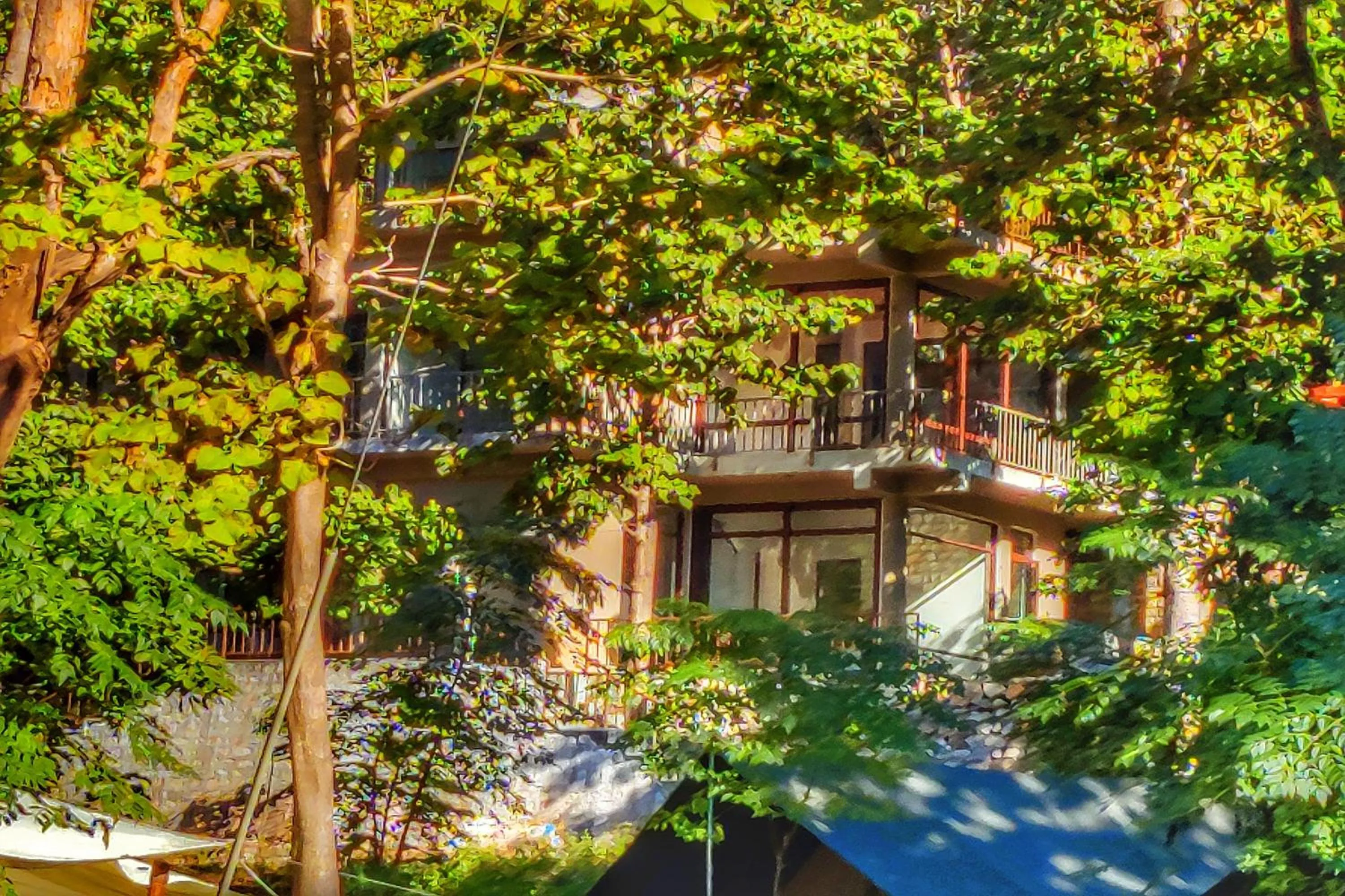 Property building in Atali Ganga Resort, Rishikesh