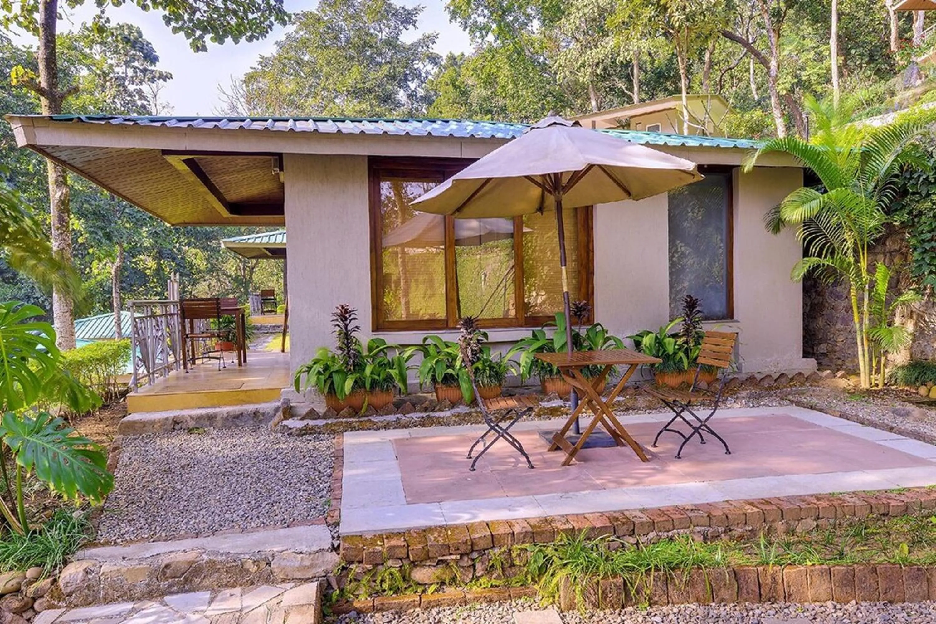 Property building in Atali Ganga Resort, Rishikesh