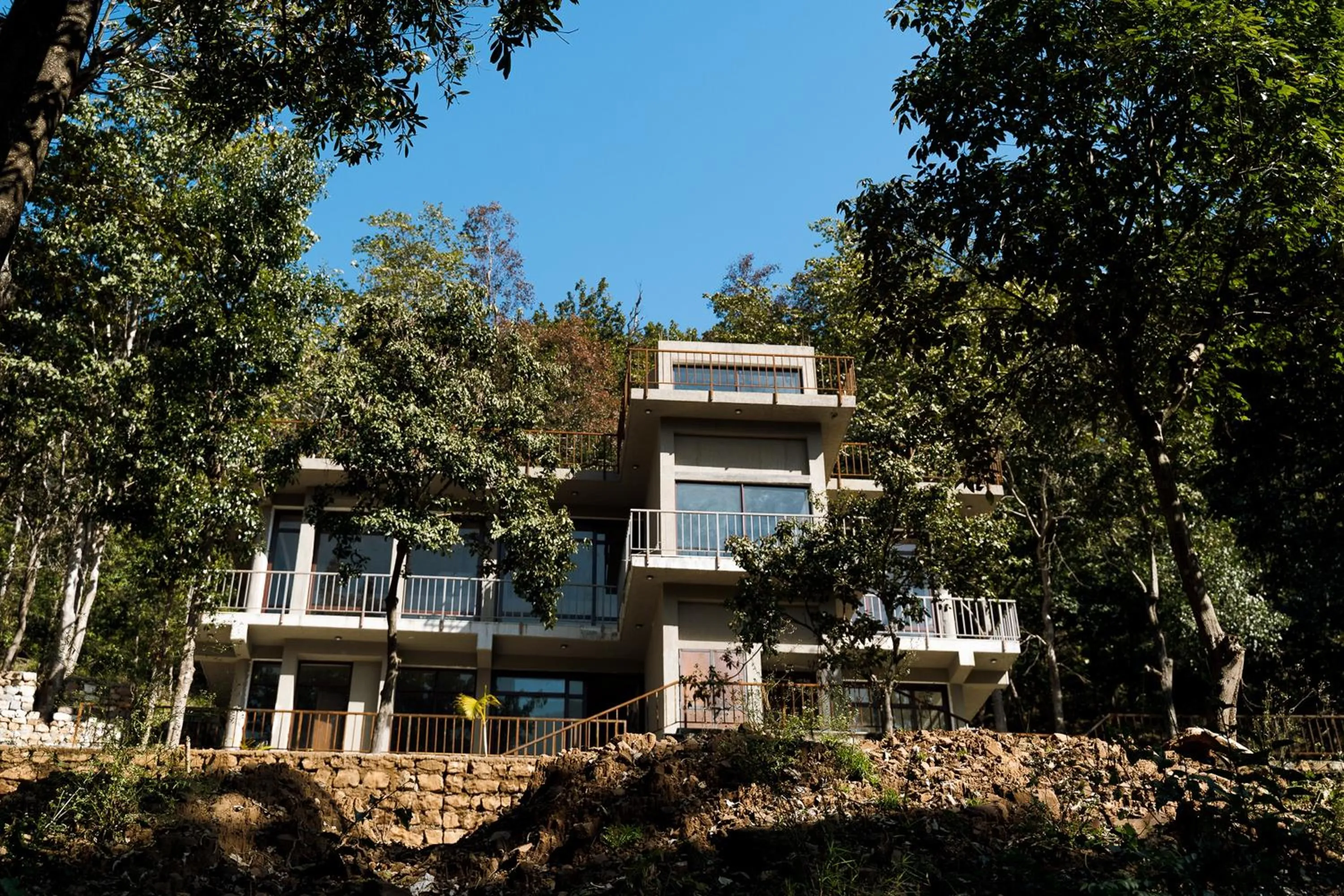 Property building in Atali Ganga Resort, Rishikesh