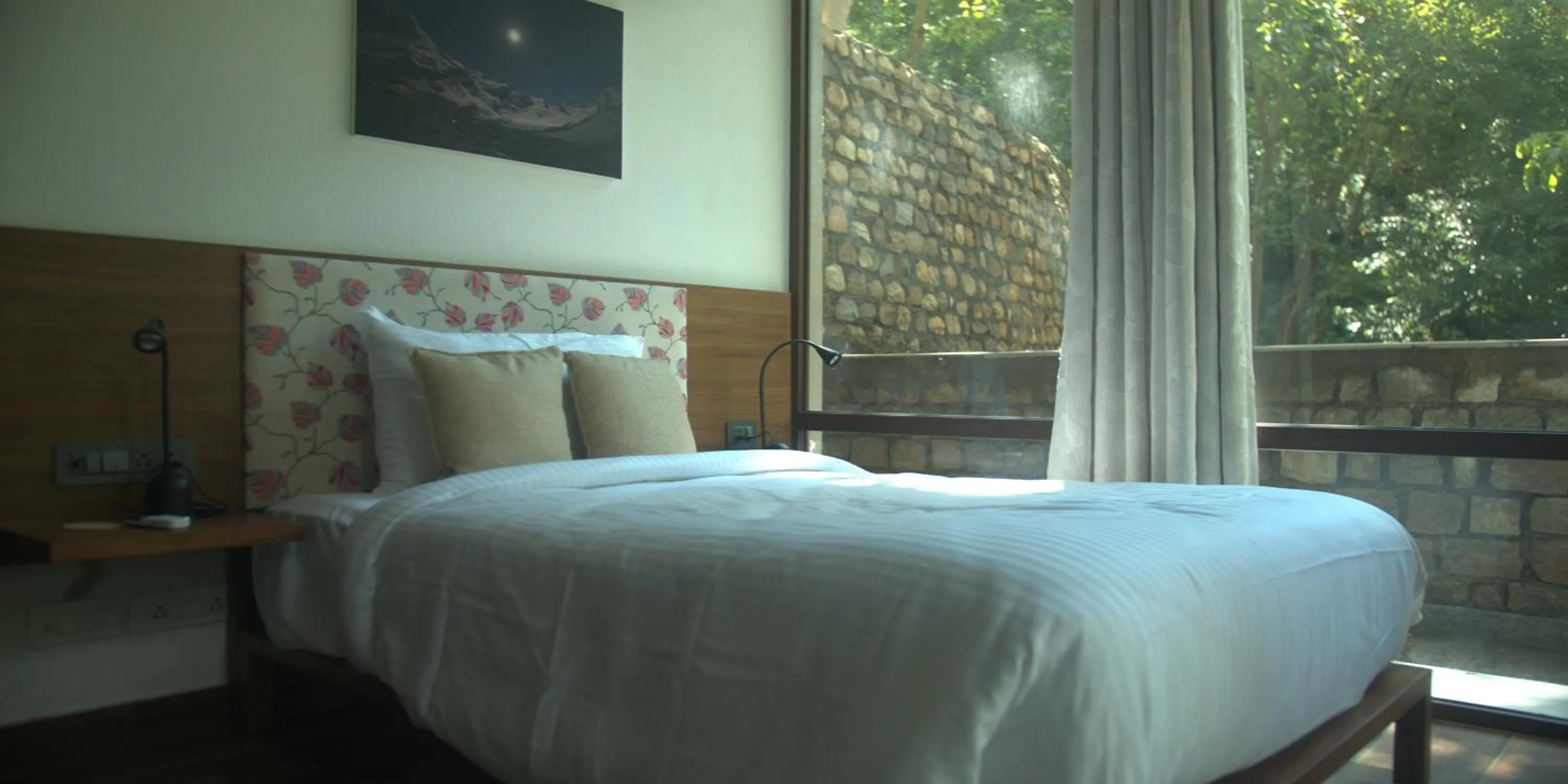 Bed in Atali Ganga Resort, Rishikesh