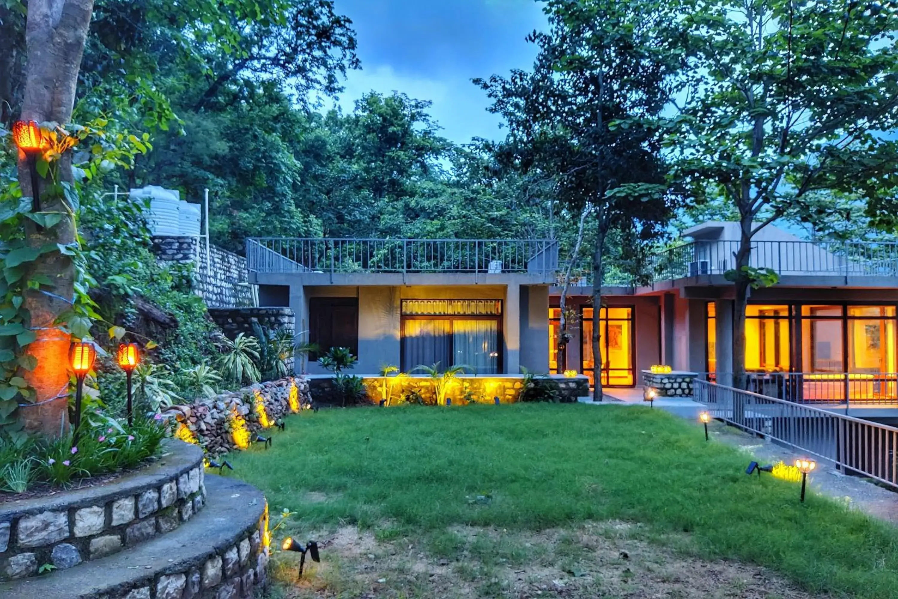 Property building in Atali Ganga Resort, Rishikesh Property building in Atali Ganga Resort, Rishikesh