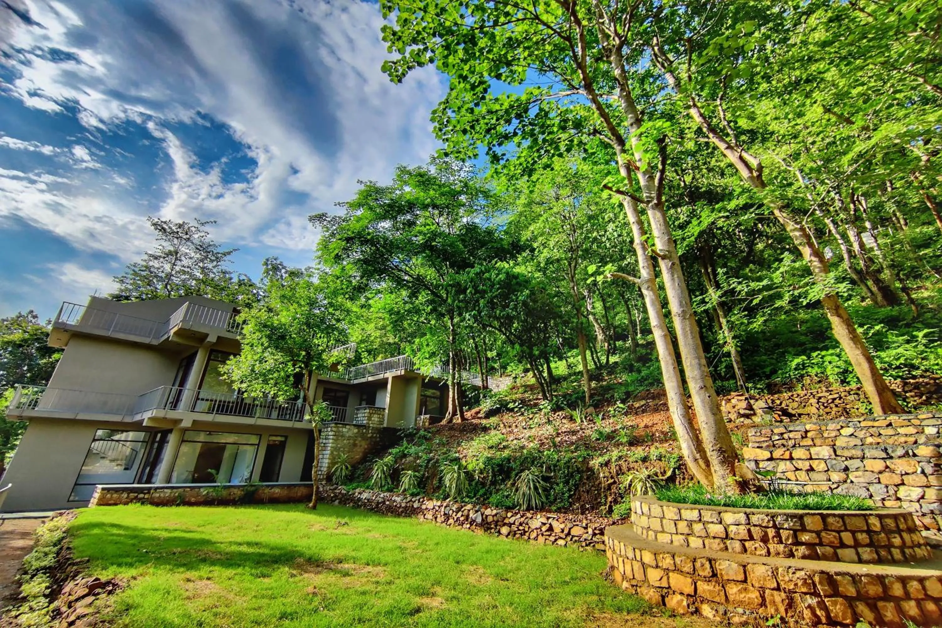 Property building in Atali Ganga Resort, Rishikesh