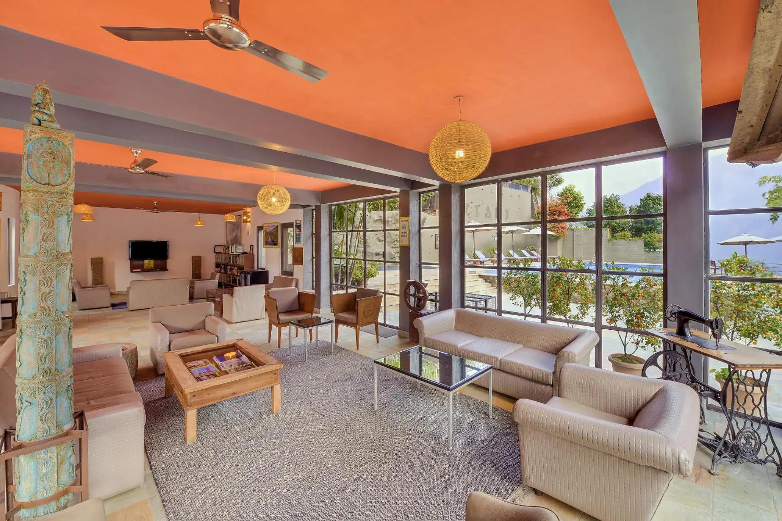 Lobby or reception in Atali Ganga Resort, Rishikesh Lobby or reception in Atali Ganga Resort, Rishikesh