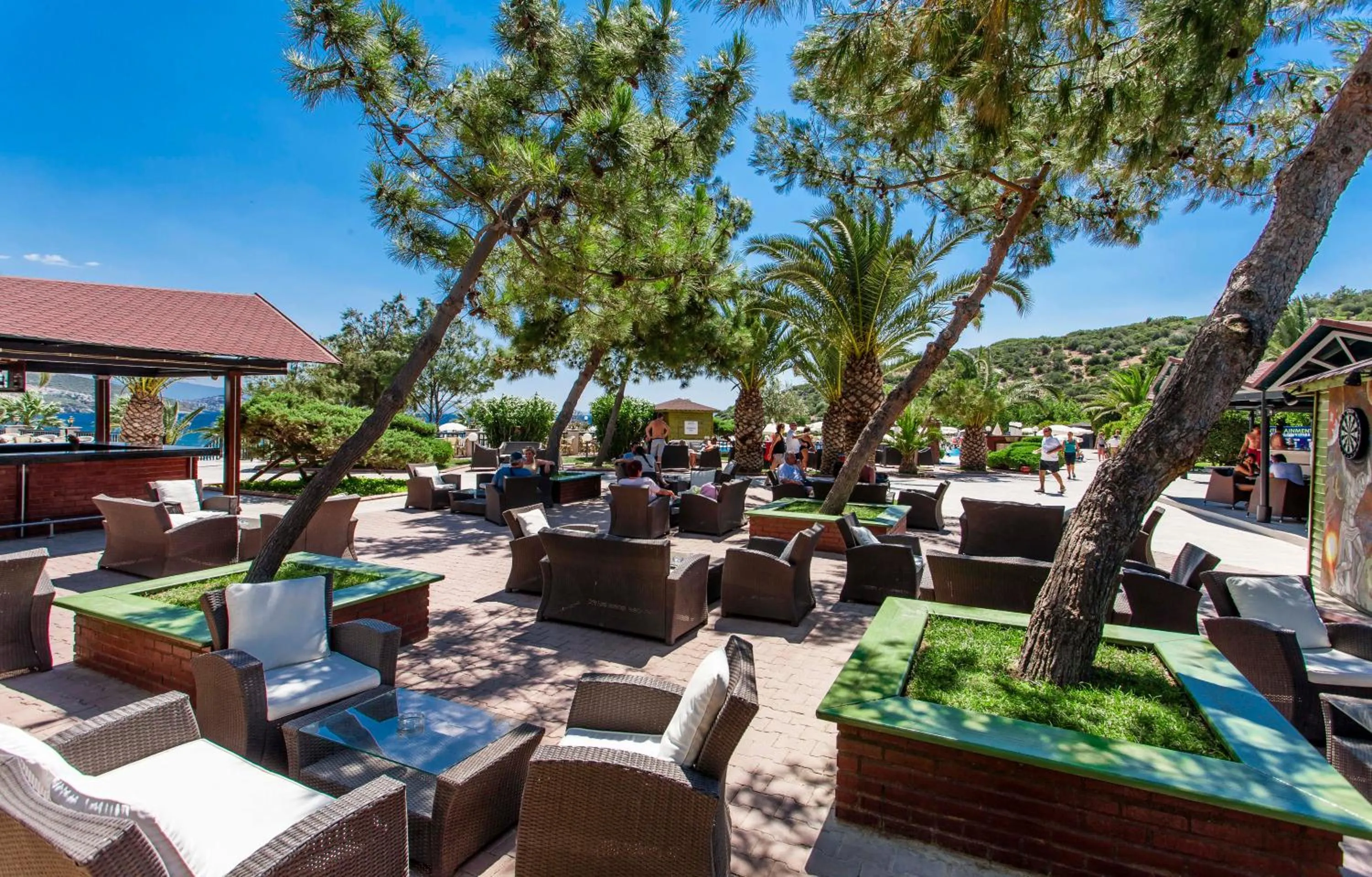 Balcony/Terrace in Tusan Beach Resort - All Inclusive