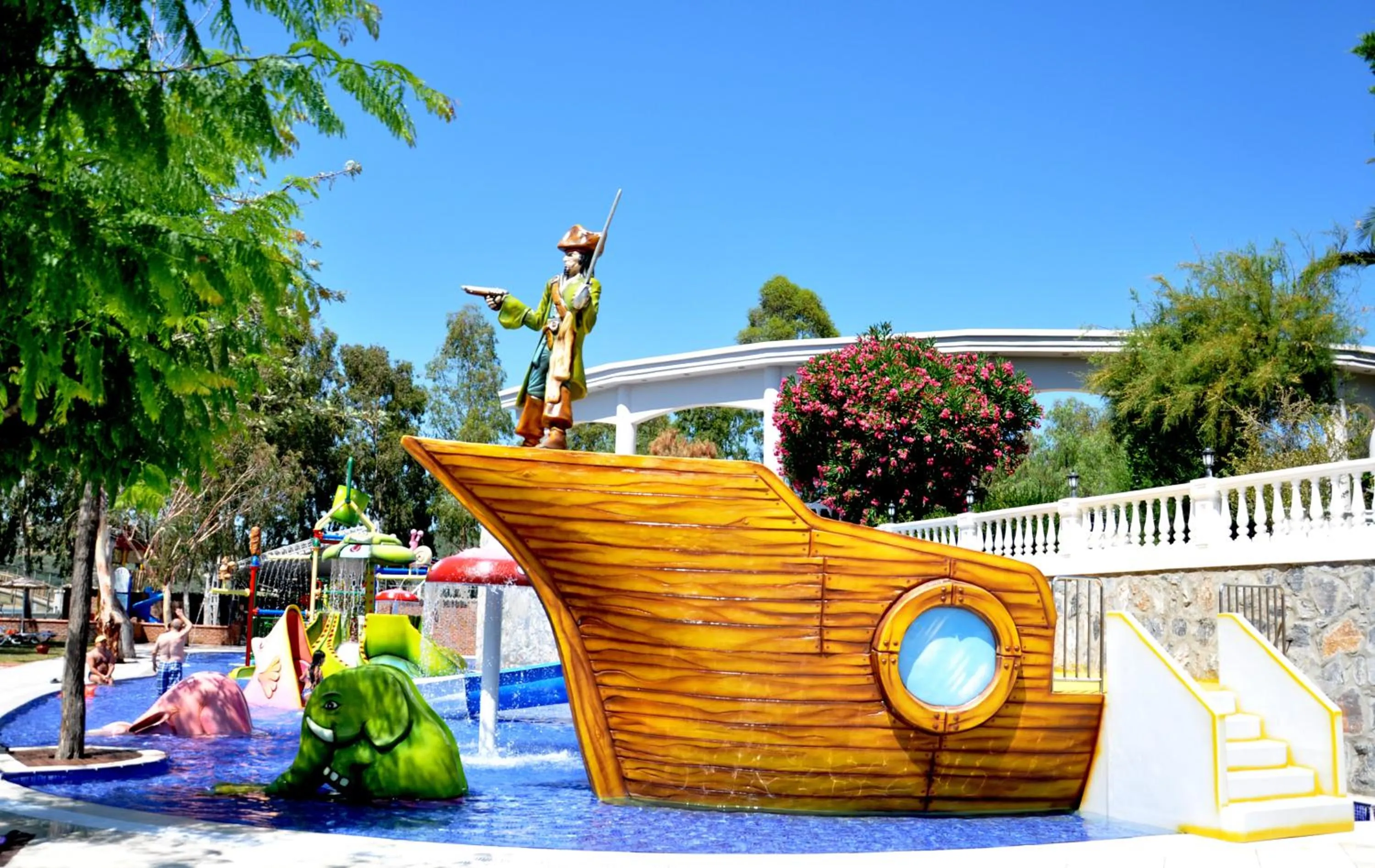 Aqua park in Tusan Beach Resort - All Inclusive