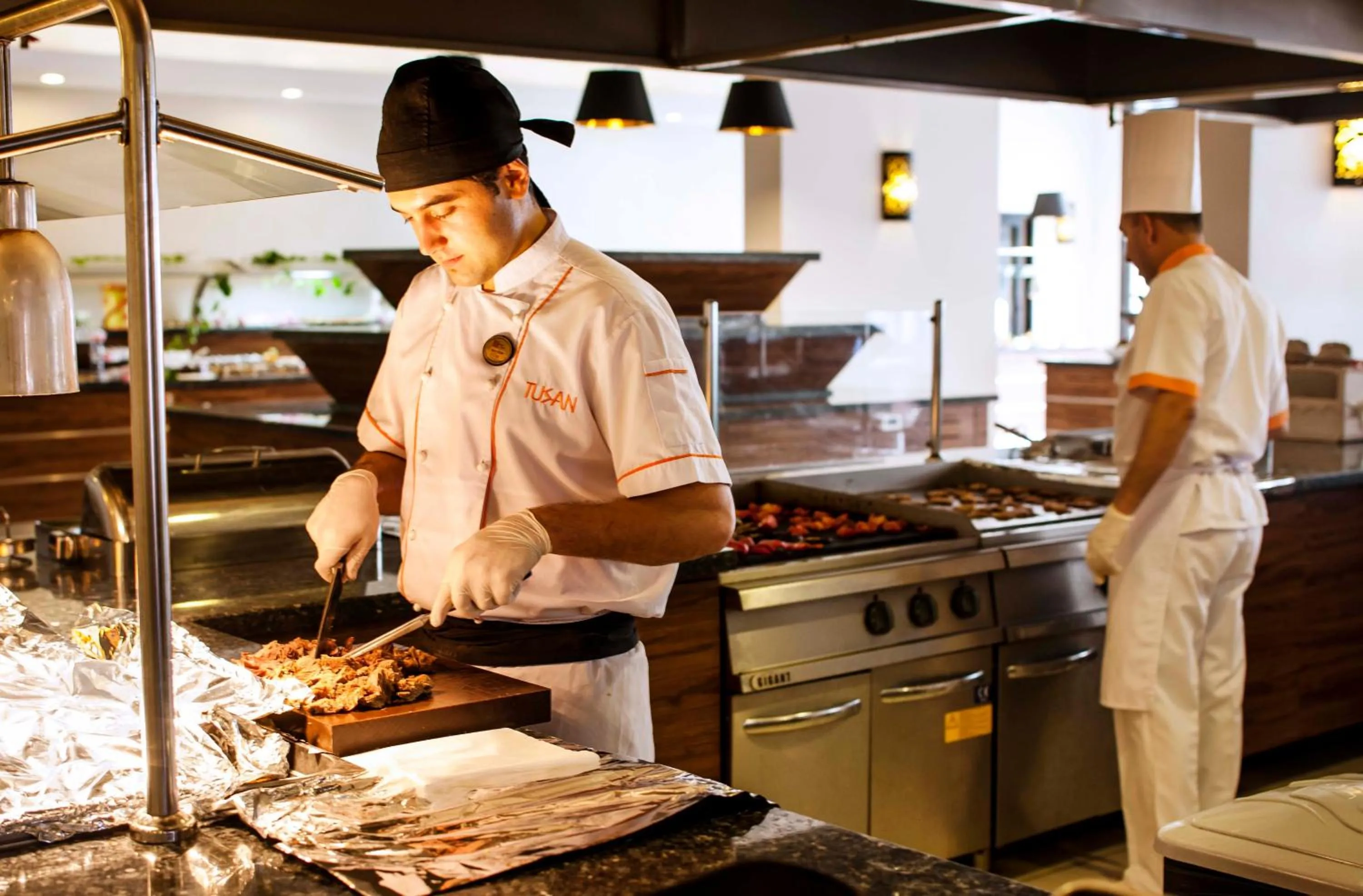 Food in Tusan Beach Resort - All Inclusive