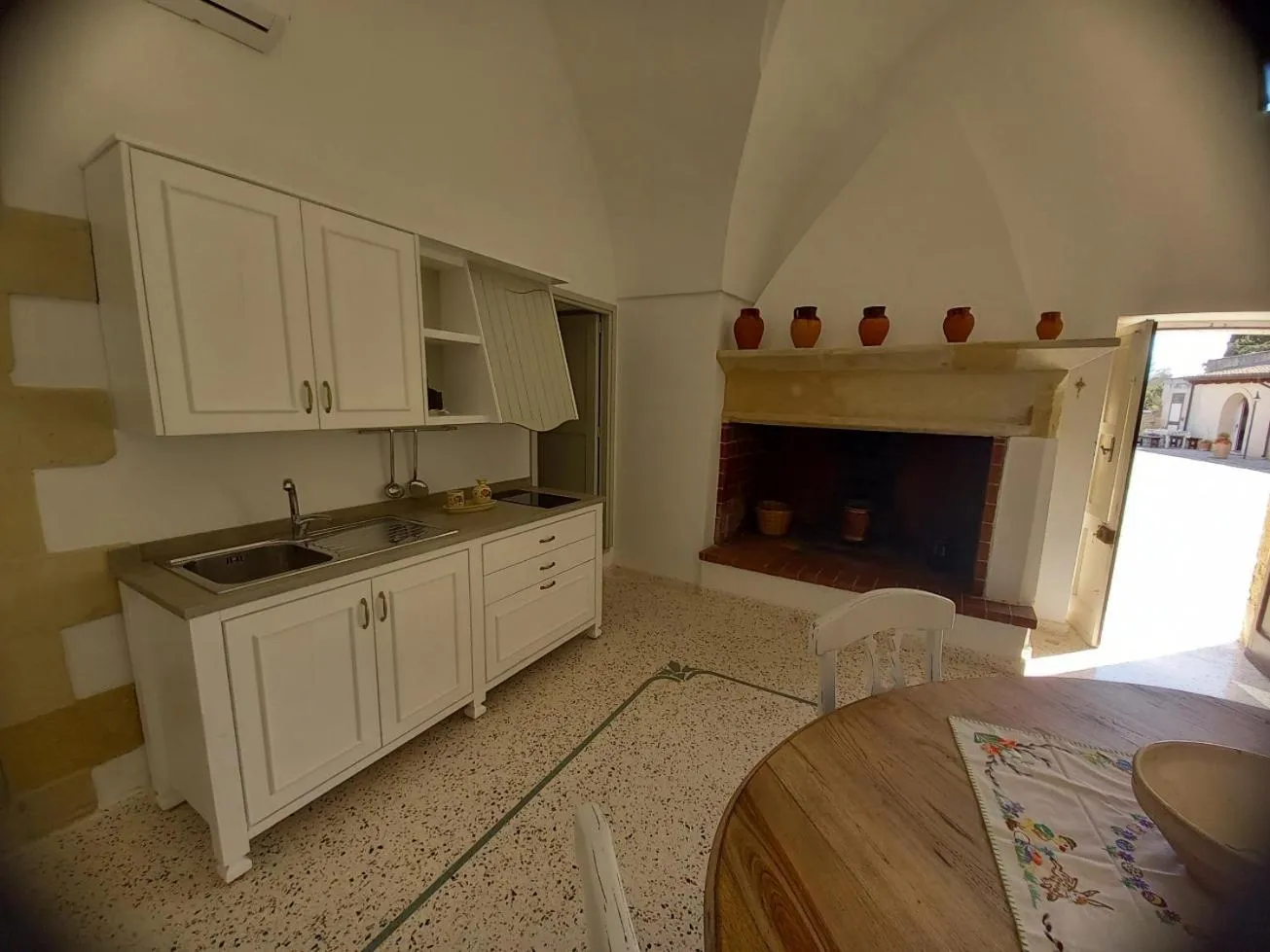 stove in masseria Carlini