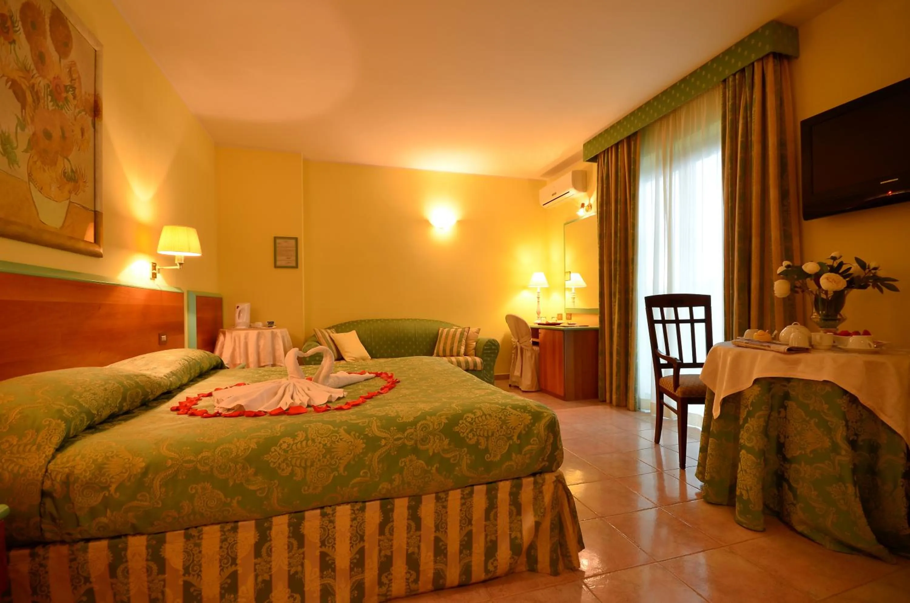 Bed in Hotel Parco degli Ulivi