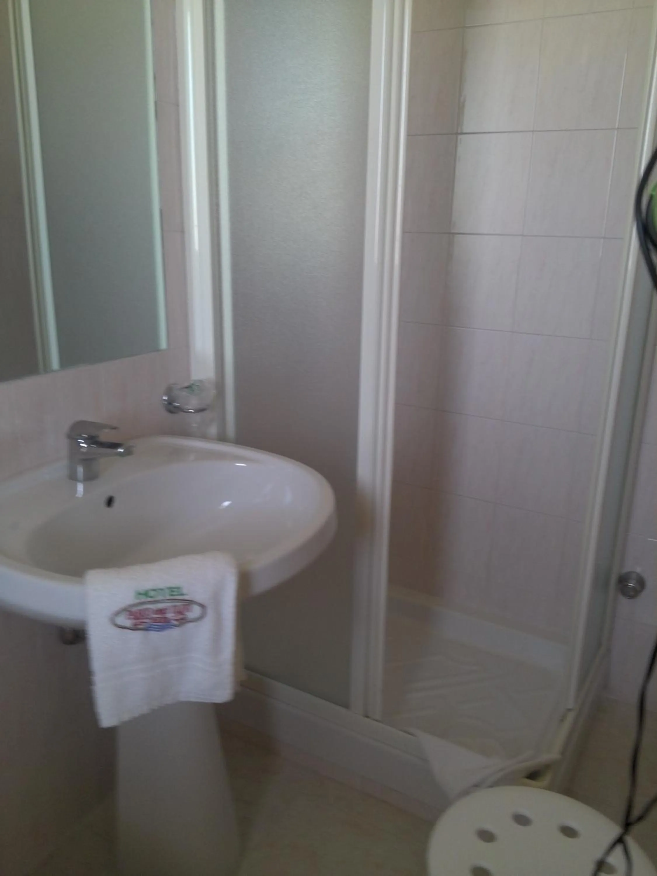 Shower in Hotel Parco degli Ulivi