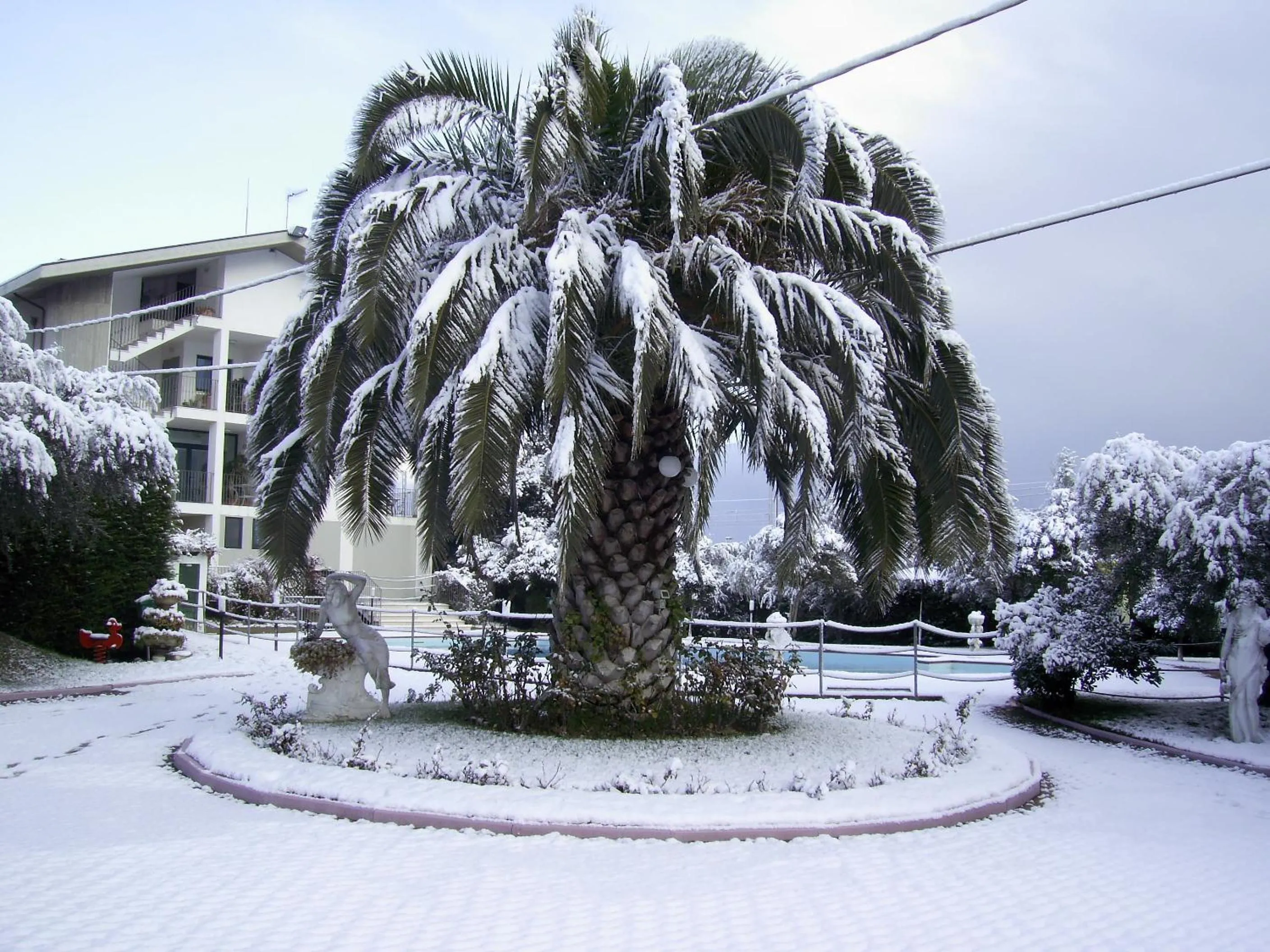 Decorative detail in Hotel Parco degli Ulivi