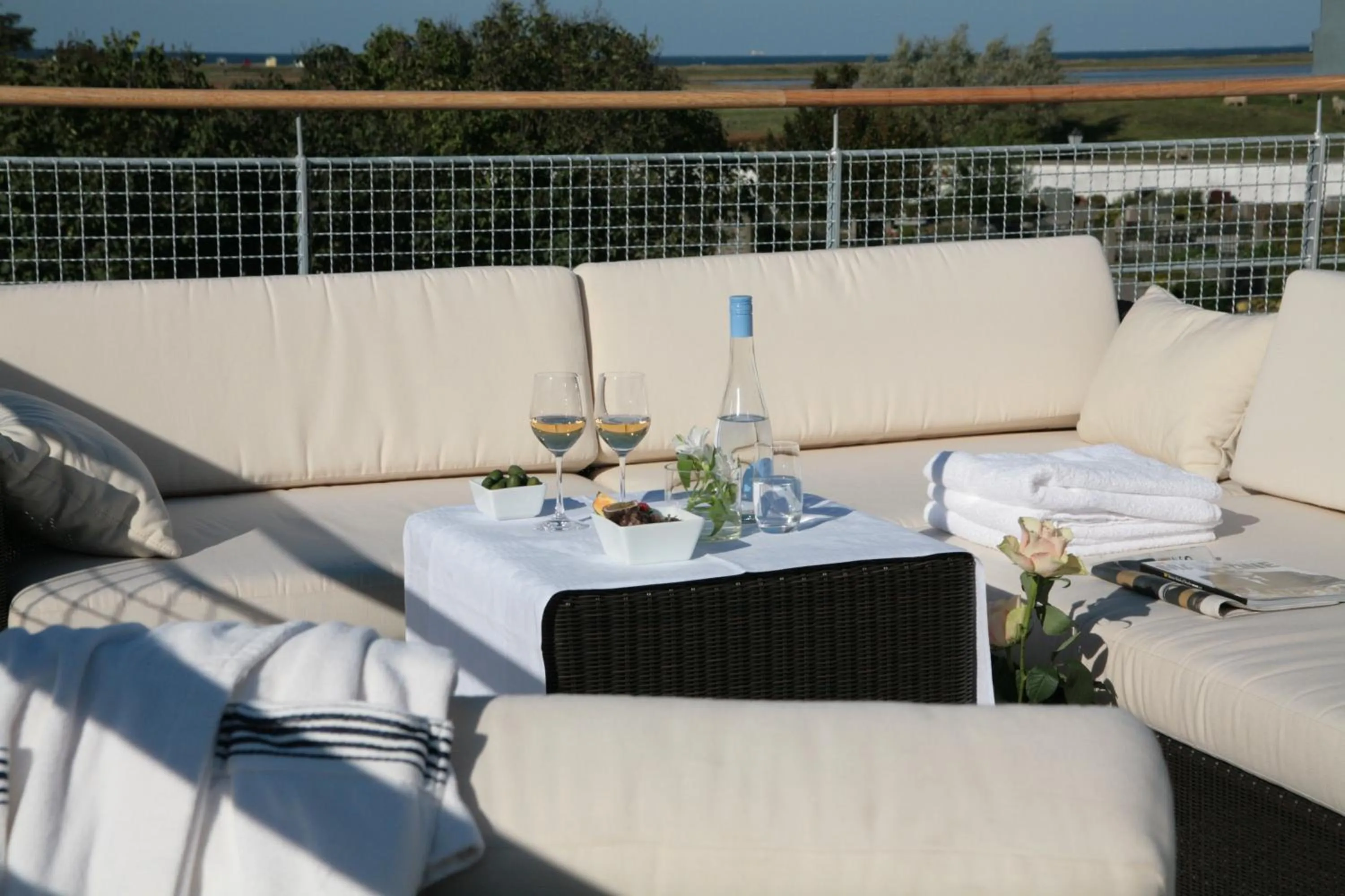 Balcony/Terrace in Hotell Gässlingen