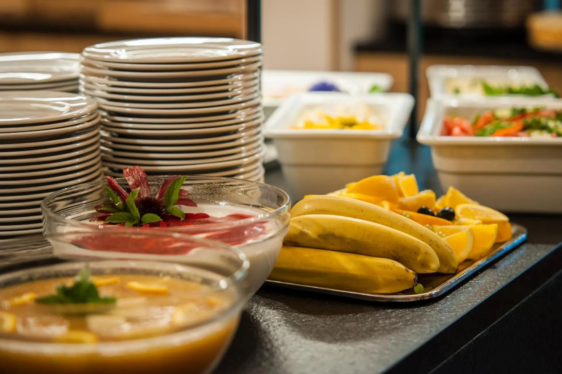 Buffet breakfast in Resort Orsino