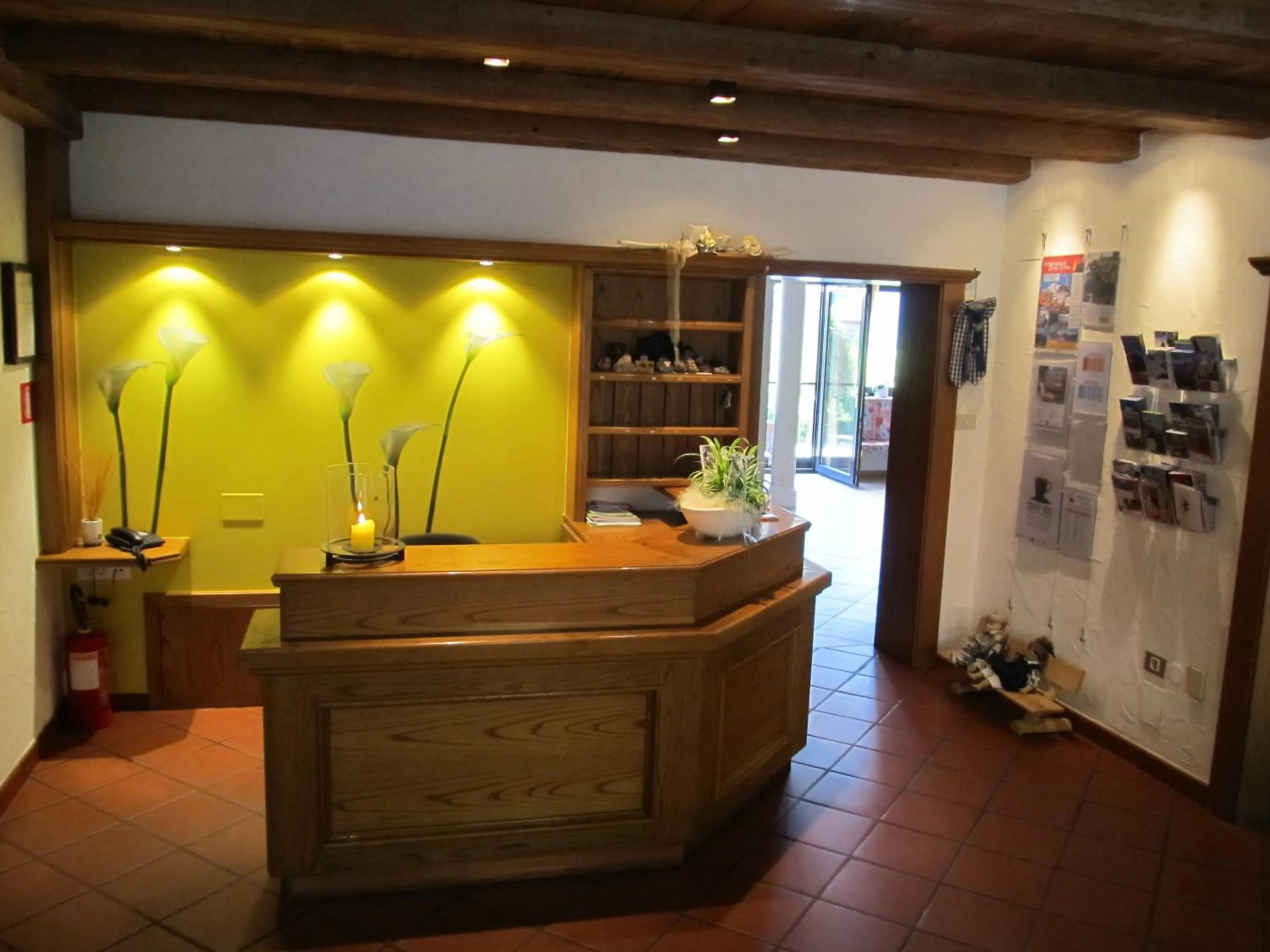 Lobby or reception in Garni Weghueb